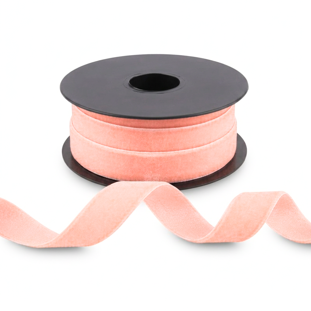 Nastro di velluto di alta qualità, 10m, 10mm–50mm, poliestere #VEL1510