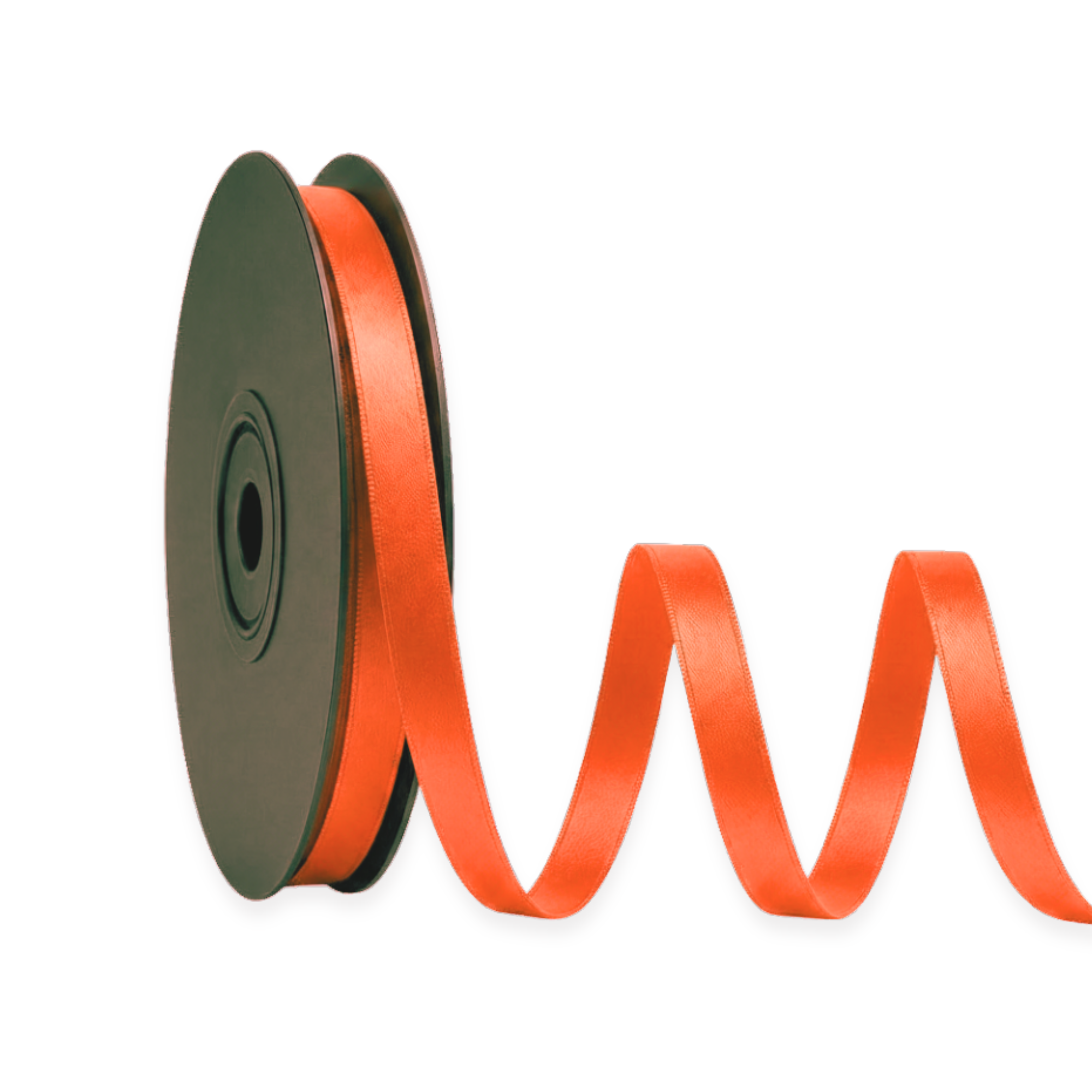 Deluxe-Satinbandrolle, beidseitig verwendbar, 25 m – Breiten 3–63 mm – Oeko-Tex Standard 100