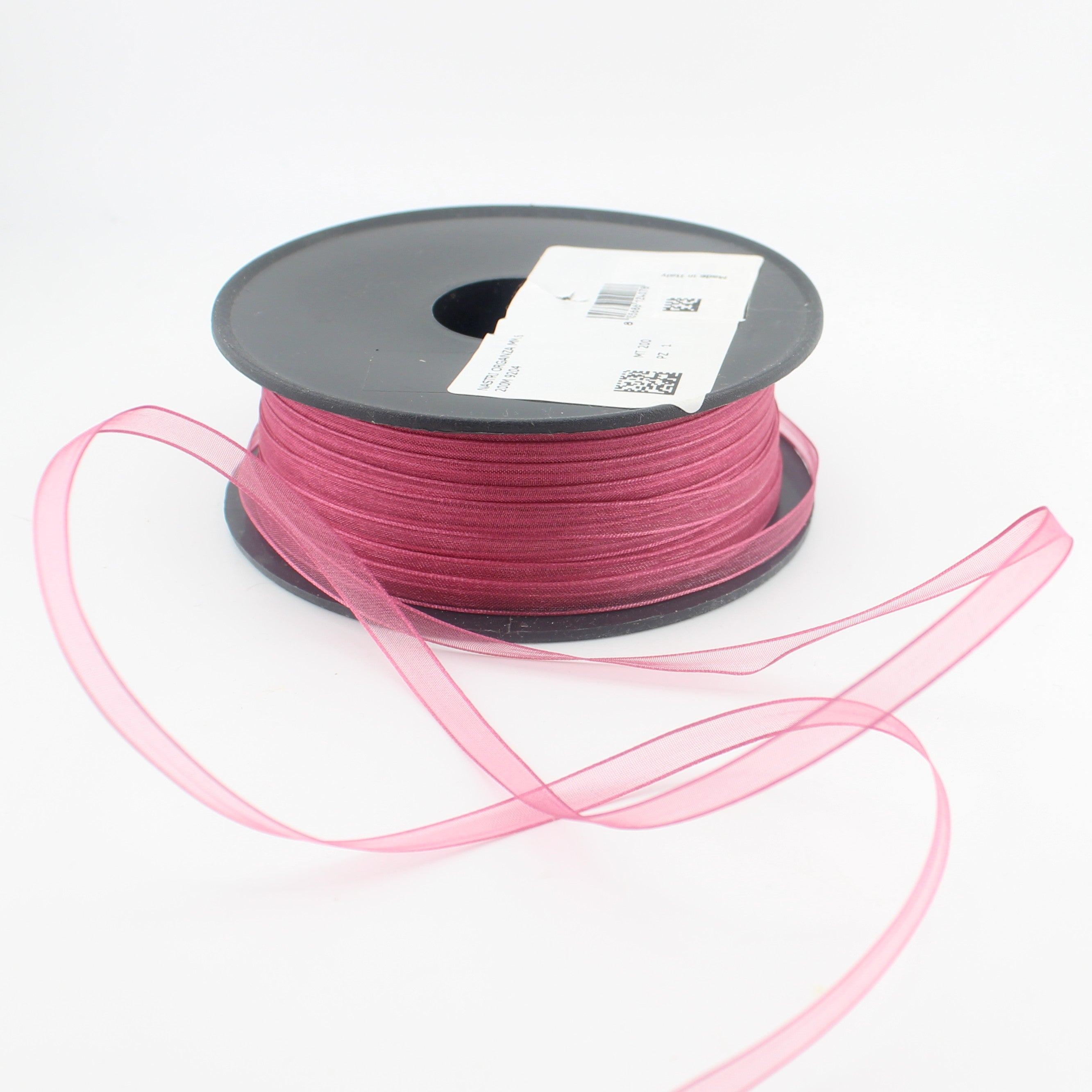 Cinta de organza italiana, 10 m | Cinta transparente para bodas y envoltorios de regalo