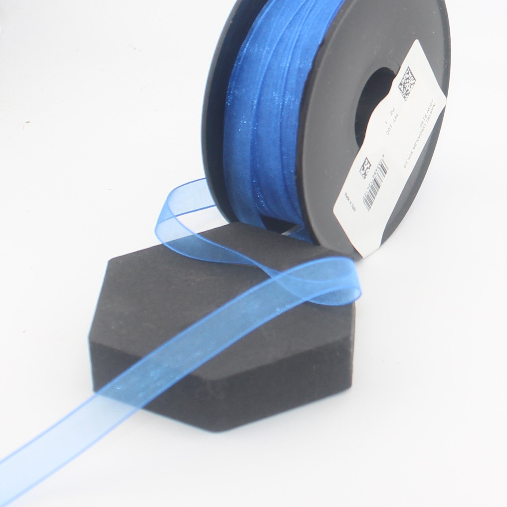 Cinta de organza italiana, 10 m | Cinta transparente para bodas y envoltorios de regalo