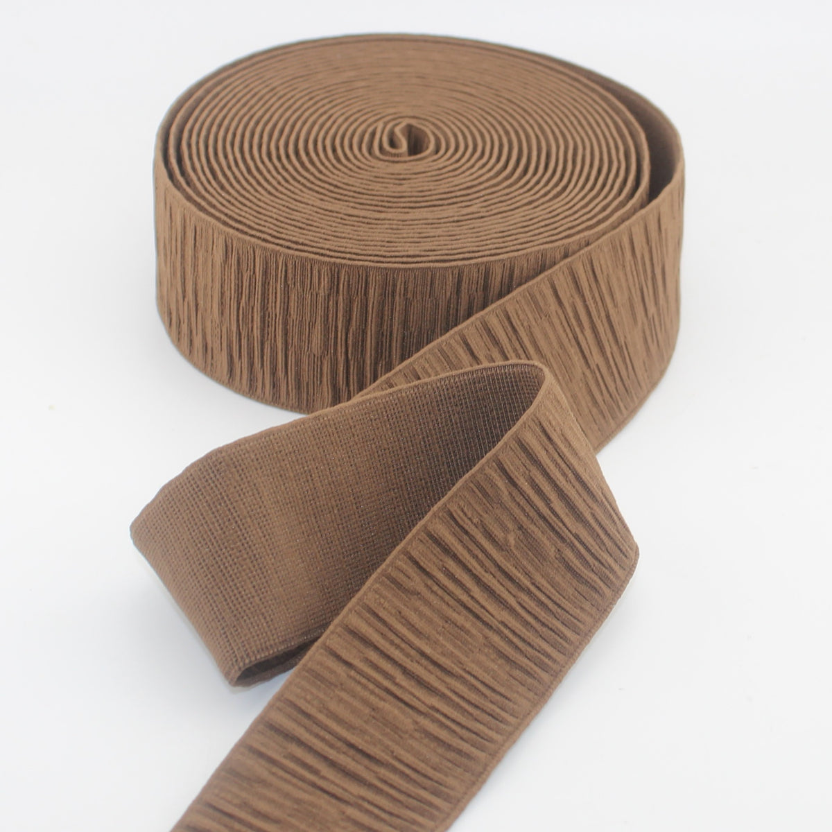 5 meter 40mm Flat Woven Elastic with Pleated Effect – Multiple Colours - ELA3618