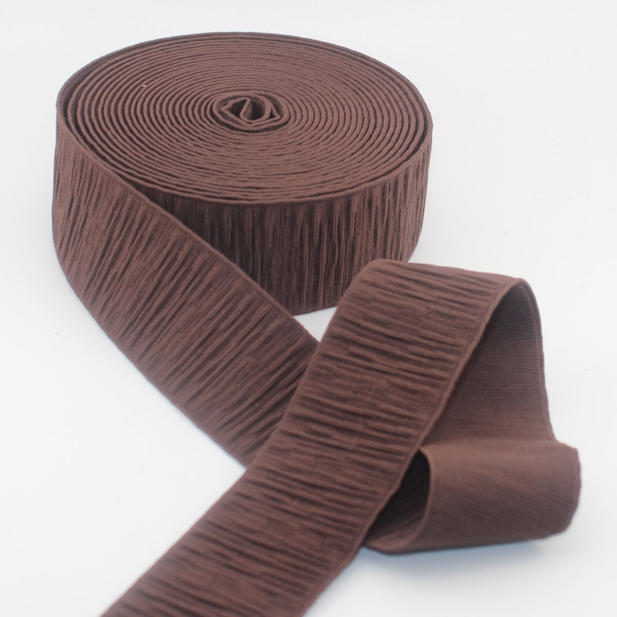 5 meter 40mm Flat Woven Elastic with Pleated Effect – Multiple Colours - ELA3618