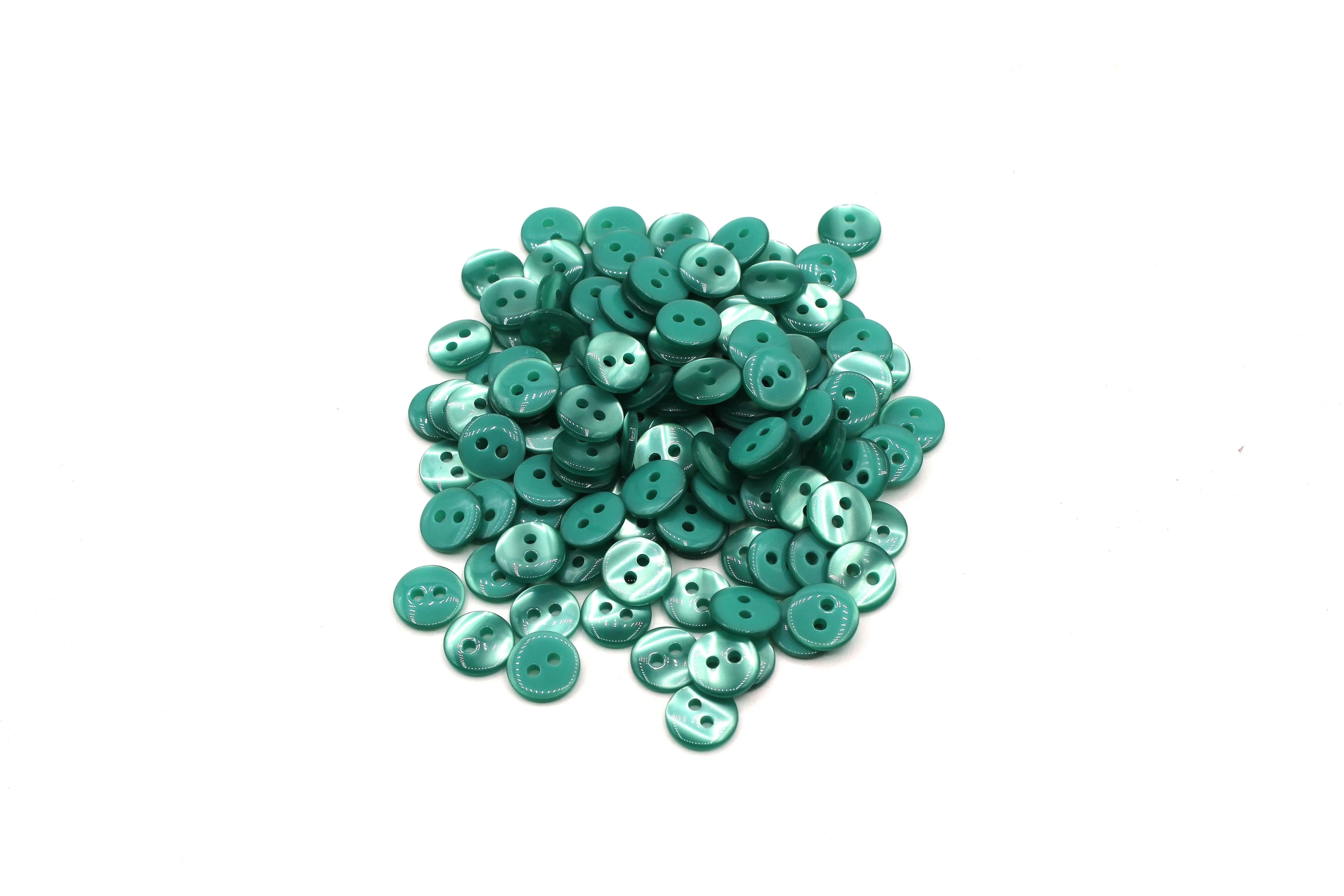 50 pieces 13mm - 2 Holes Polyester Button for Blouses (20") - (KP2 105 20") - ACCESSOIRES LEDUC BV