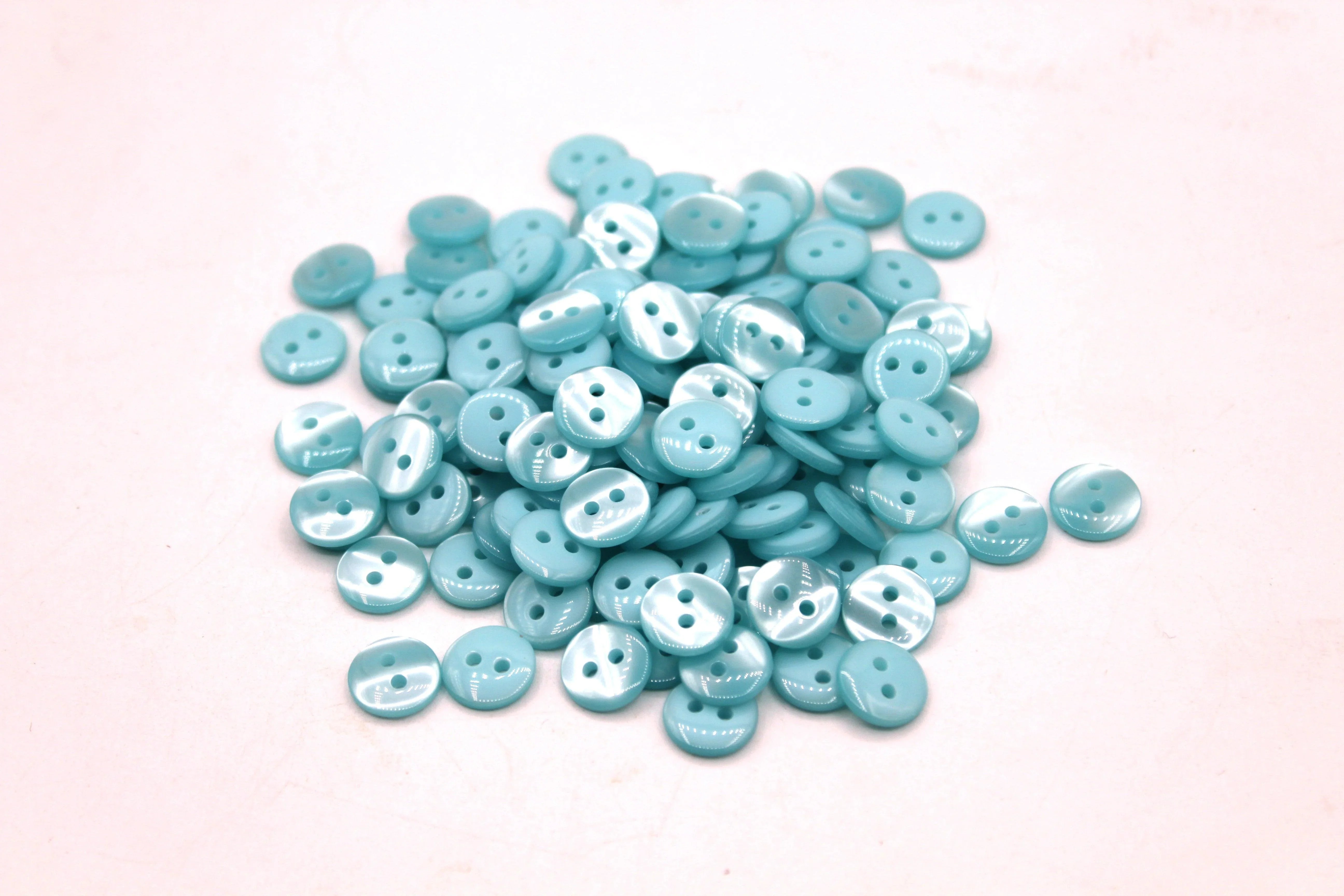 50 pieces 13mm - 2 Holes Polyester Button for Blouses (20") - (KP2 105 20") - ACCESSOIRES LEDUC BV