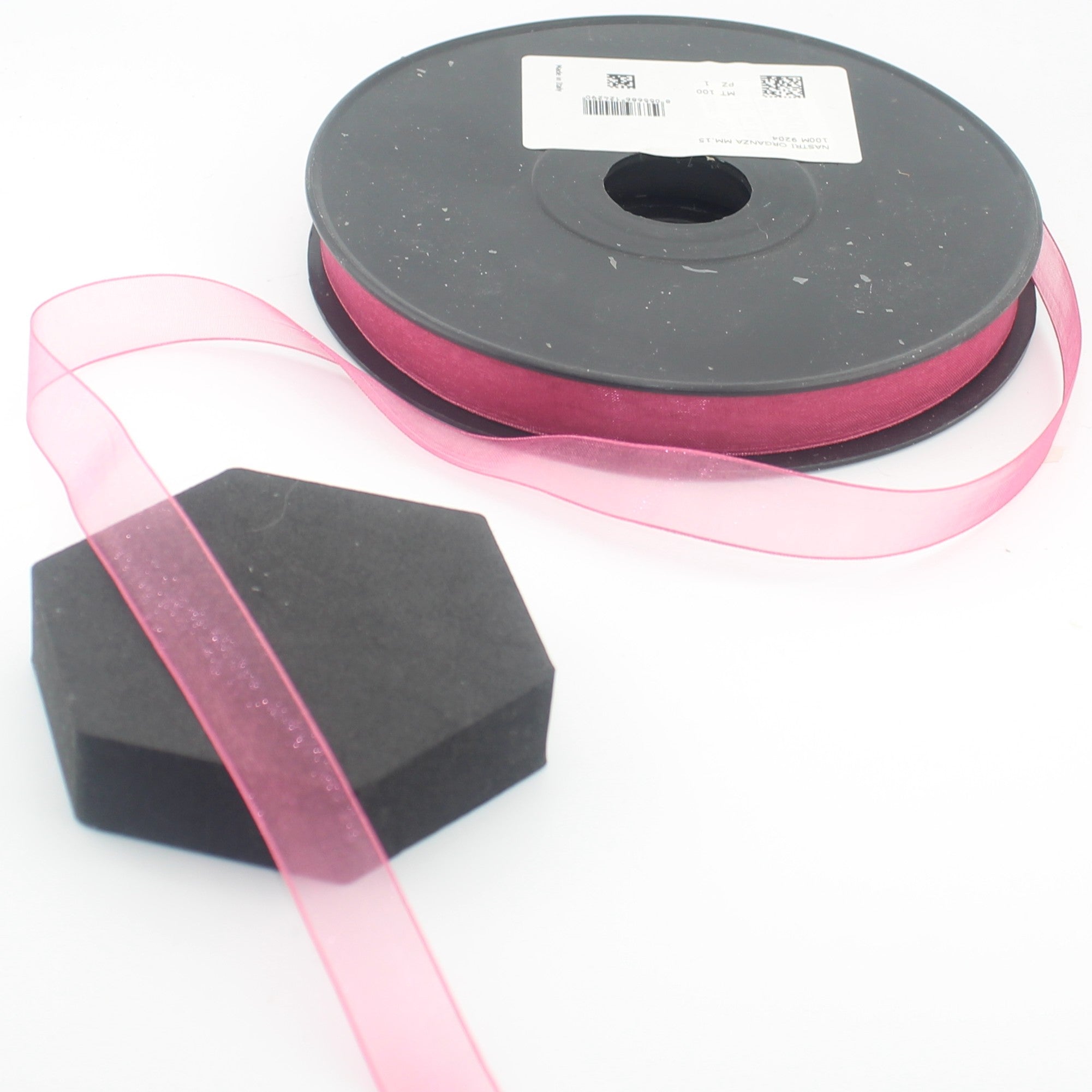 Cinta de organza italiana, 10 m | Cinta transparente para bodas y envoltorios de regalo