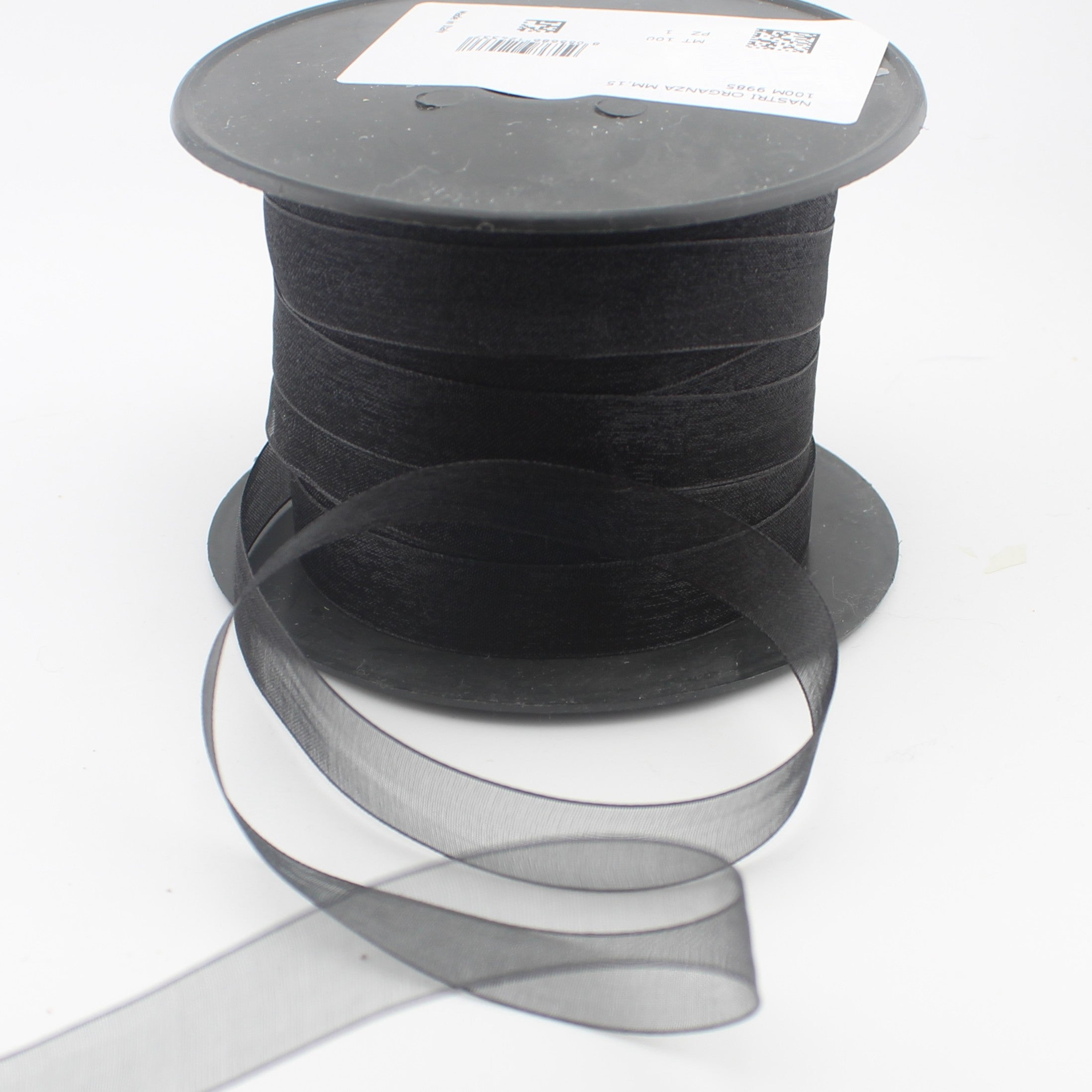 Cinta de organza italiana, 10 m | Cinta transparente para bodas y envoltorios de regalo