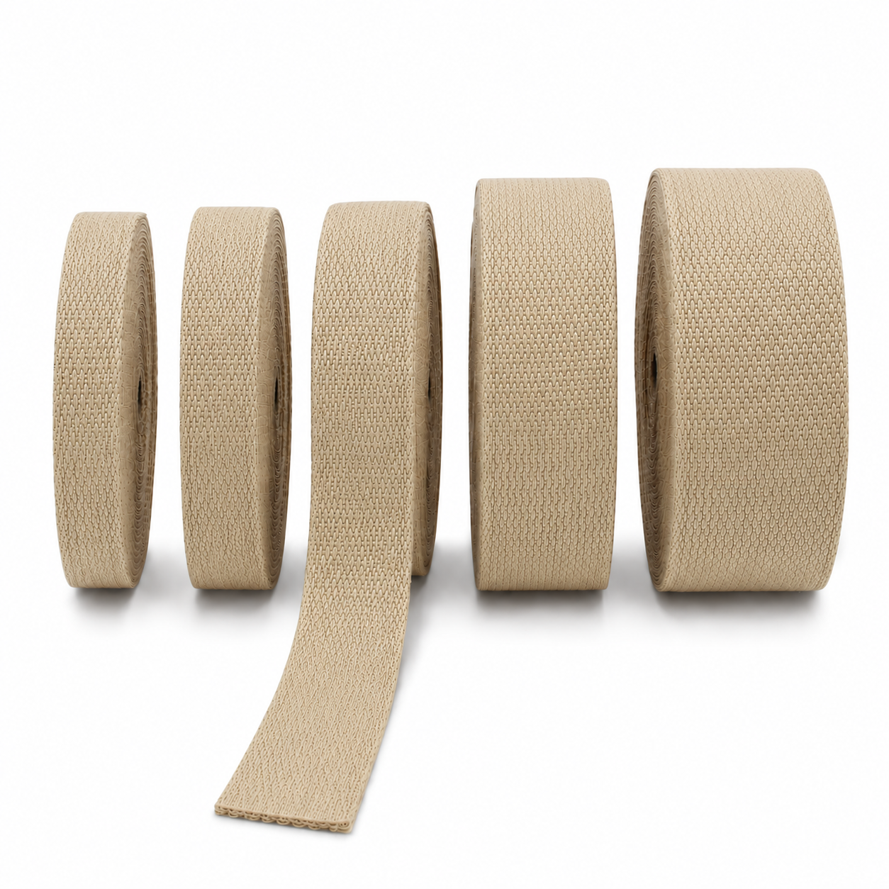 Baumwollgurtband 20 mm–50 mm für Taschen, Gürtel und Nähprojekte