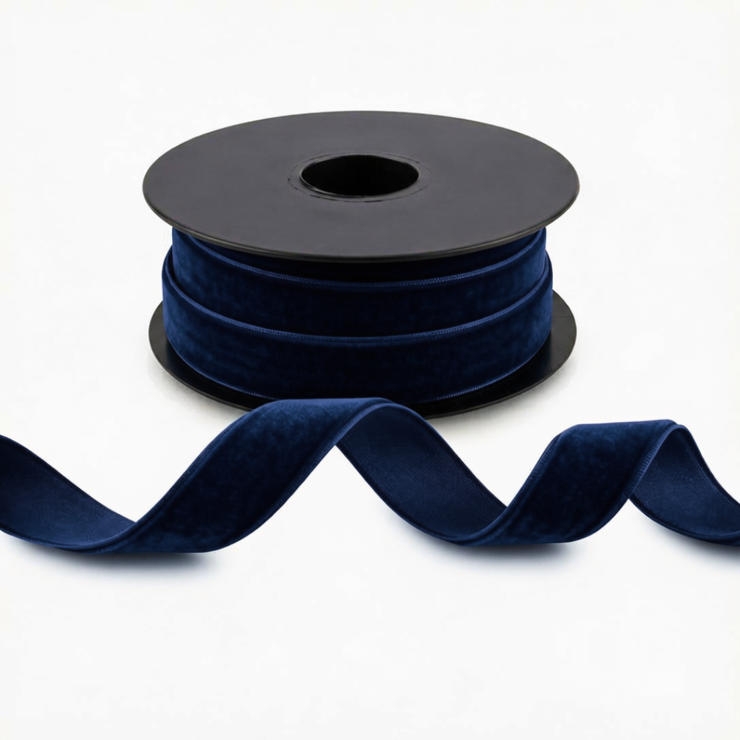 Nastro di velluto di alta qualità, 10m, 10mm–50mm, poliestere #VEL1510