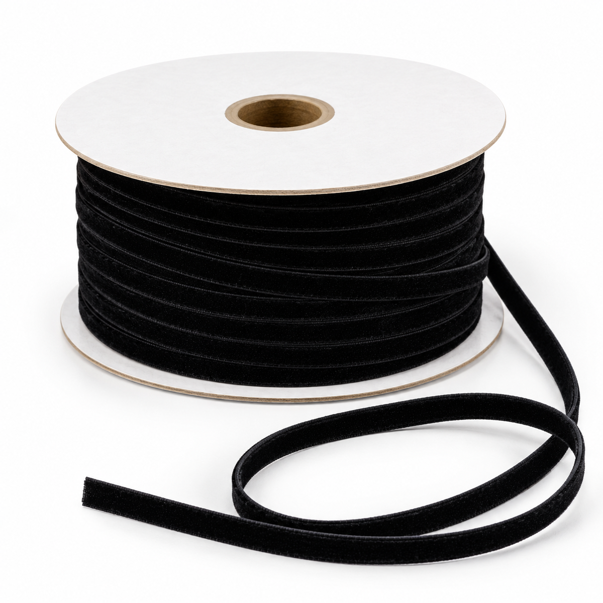 Crushed Velvet Ribbon – 5 Metres – Various Widths & Colours – Soft Crushed Velvet Trim for Sewing, Crafts, Fashion & Gift Wrapping