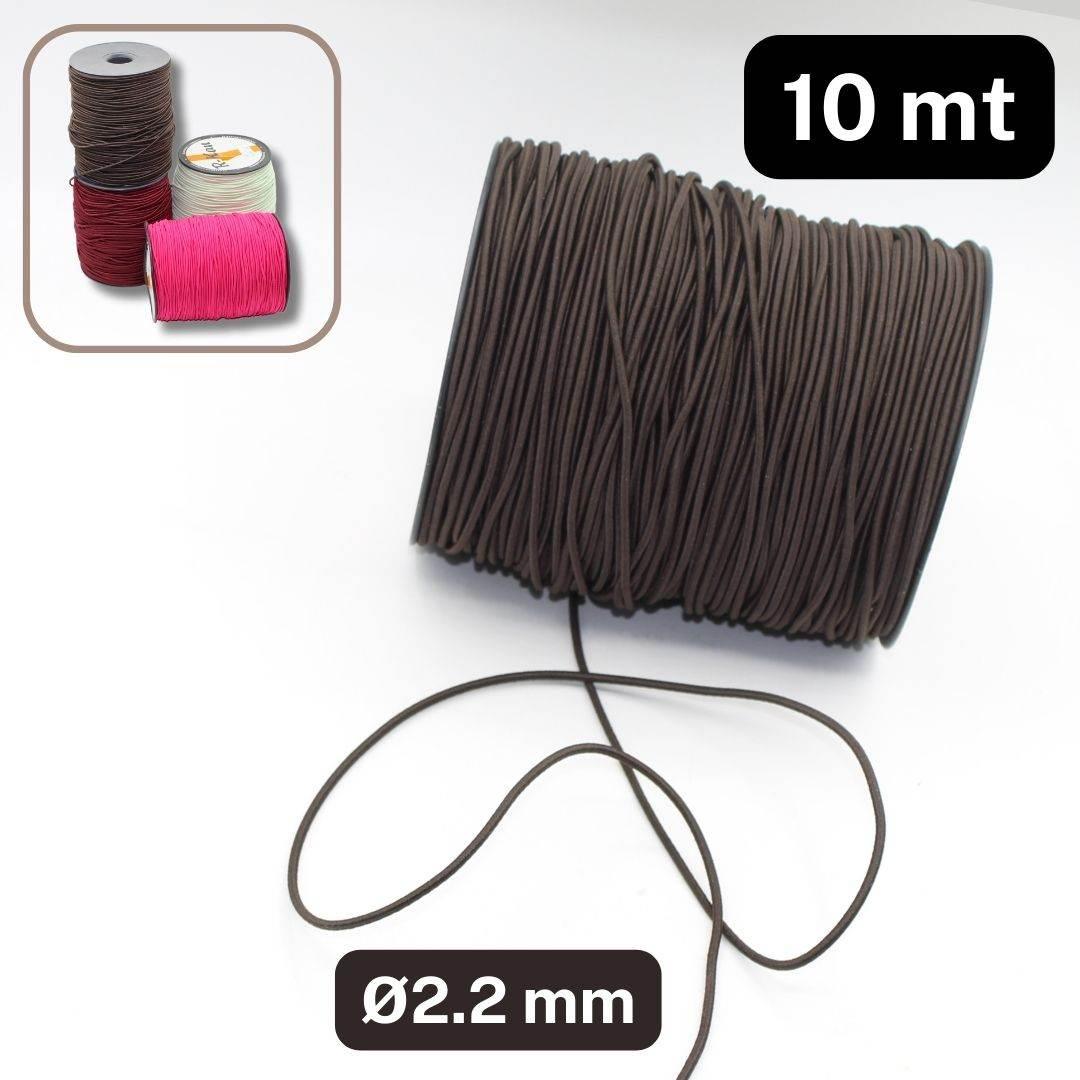 10 meters 2.2mm Elastic Cord in Colour - ACCESSOIRES LEDUC BV