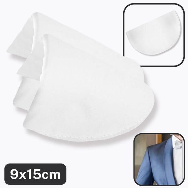 Schulterpolster, 9 × 15 cm | Einnähbare Schulterpolster für Jacken und Blazer
