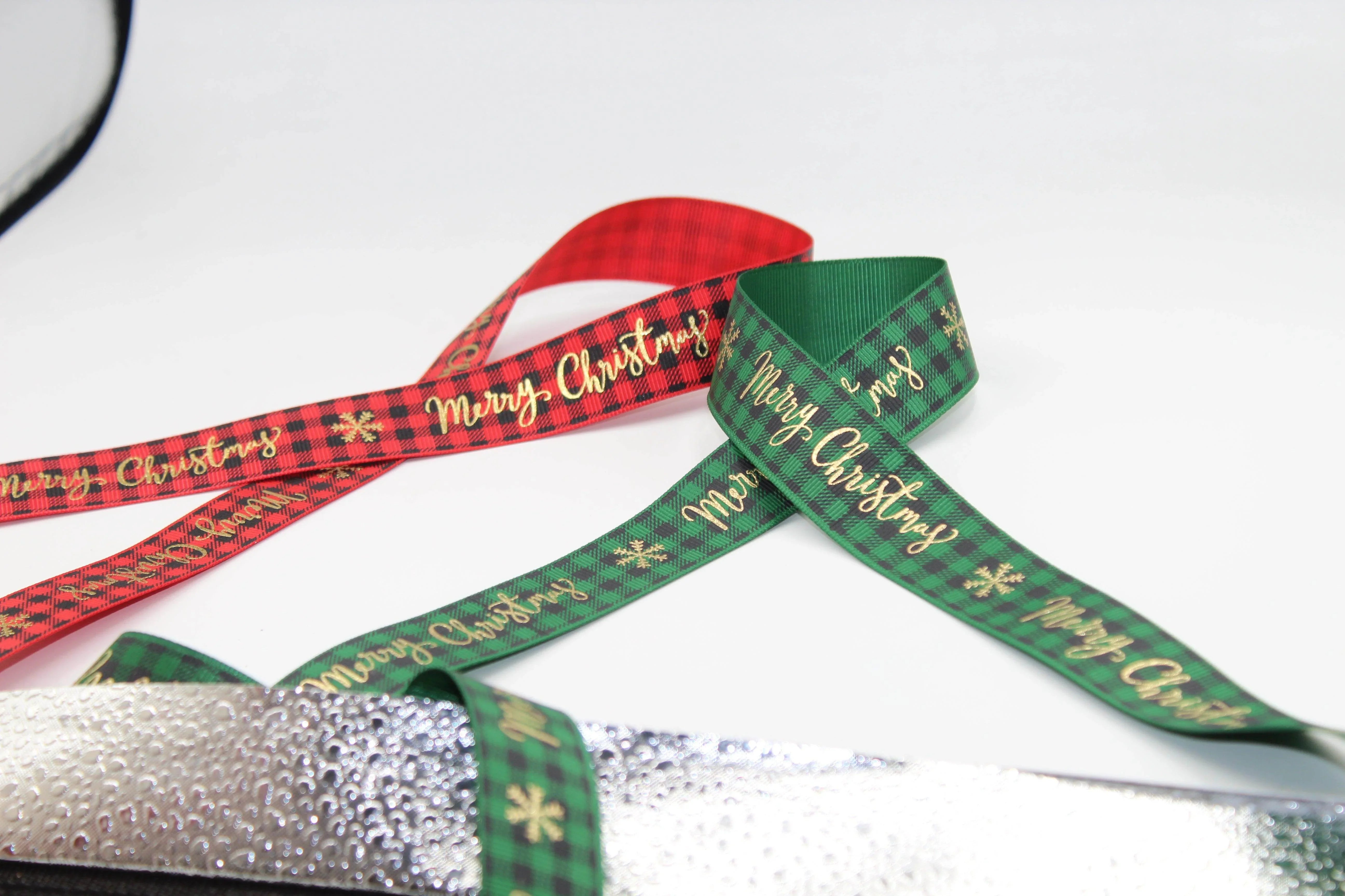 20 meter Christmas Tape - 25mm - ACCESSOIRES LEDUC BV