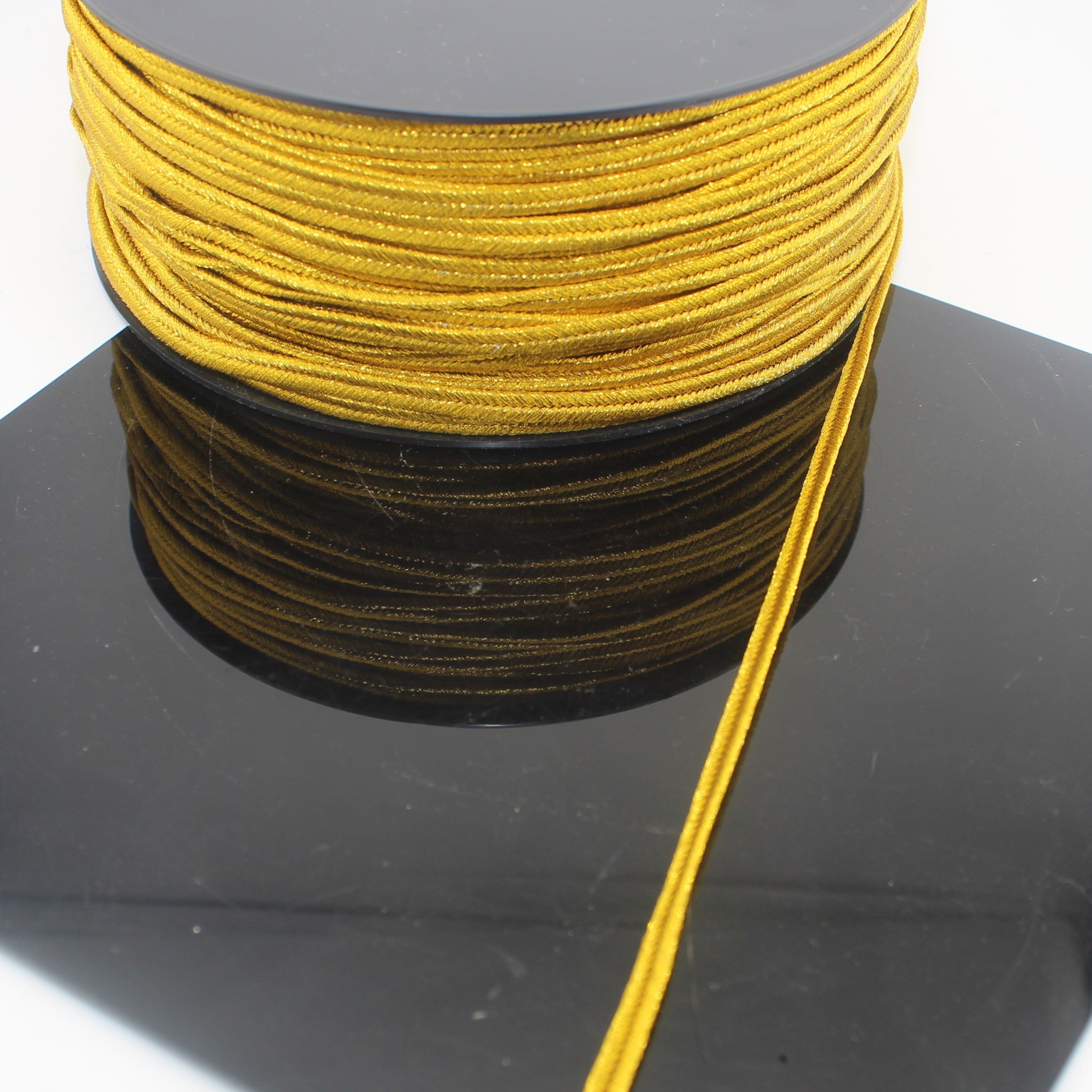 Metallischer Lurex-Soutachebesatz, 10 m