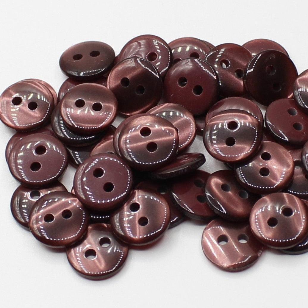 50 pieces 13mm - 2 Holes Polyester Button for Blouses (20") - (KP2 105 20") - ACCESSOIRES LEDUC BV