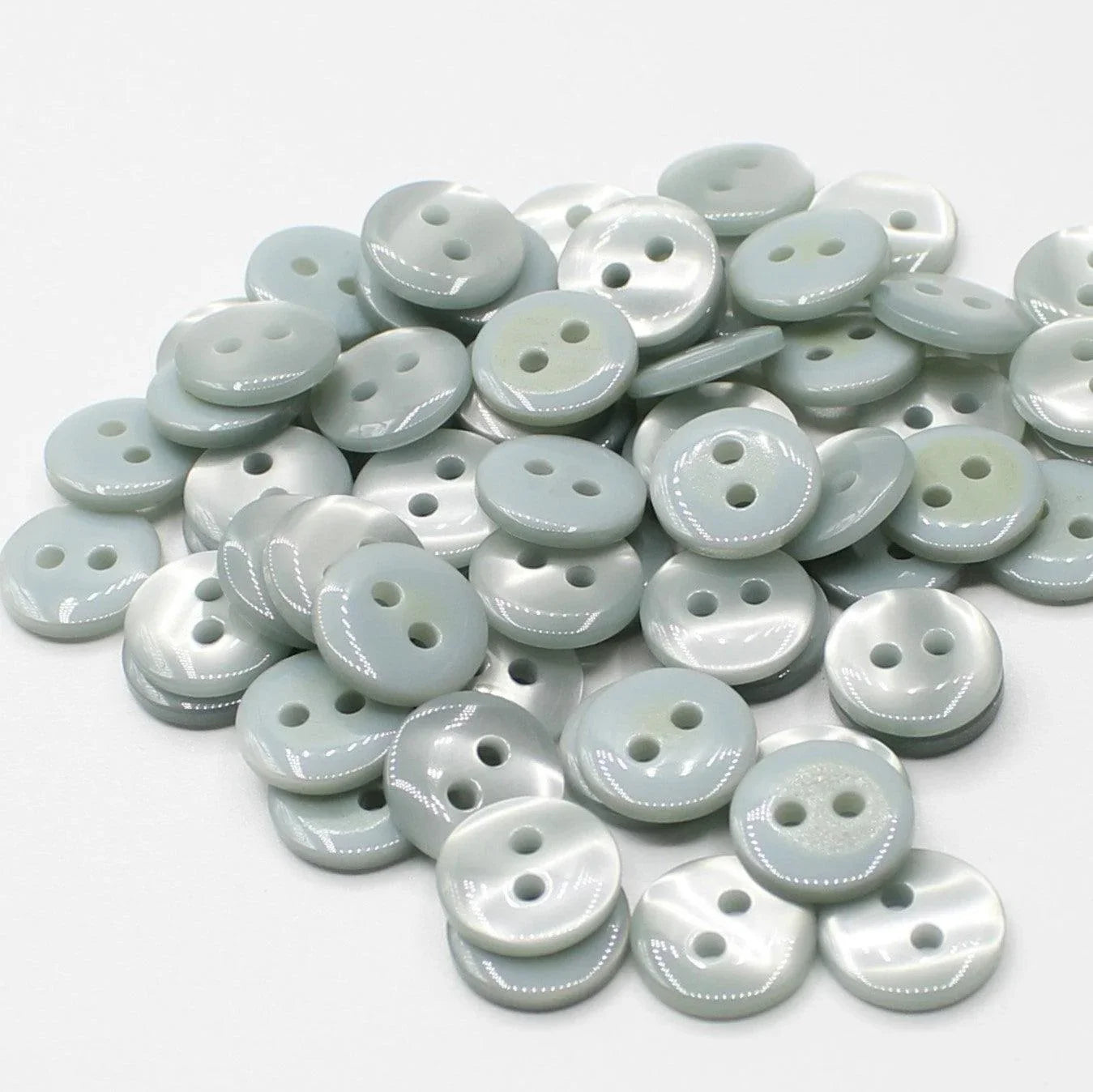 50 pieces 13mm - 2 Holes Polyester Button for Blouses (20") - (KP2 105 20") - ACCESSOIRES LEDUC BV