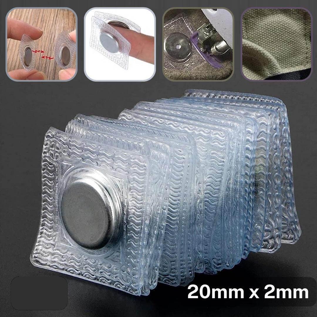 3 pair of Magnetic Buttons to Sew on 15 or 20mm #HAB2320 / #HAB2315 - ACCESSOIRES LEDUC BV