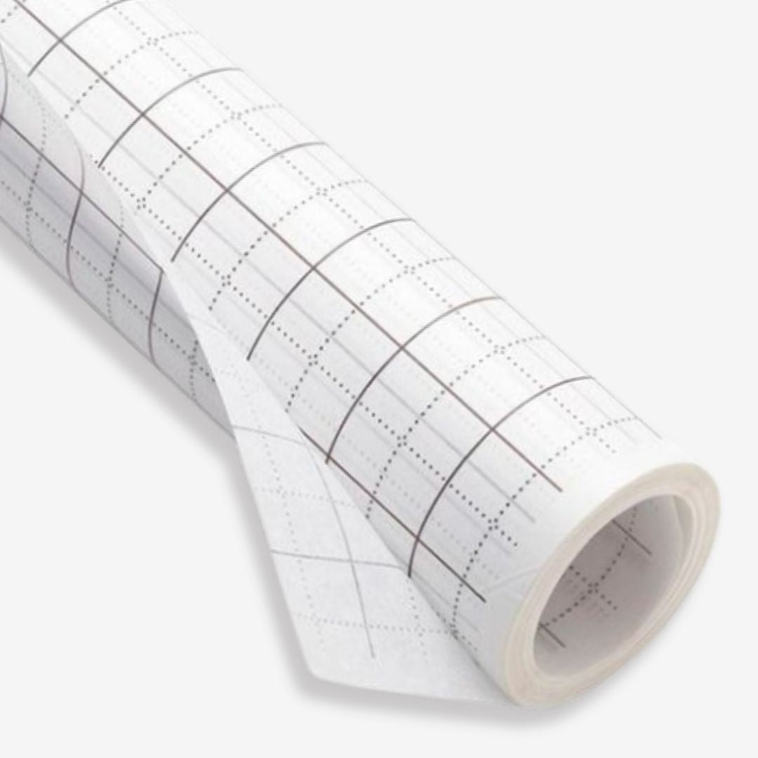 Schnittmusterpapierrolle mit Raster, 80 cm × 15 m