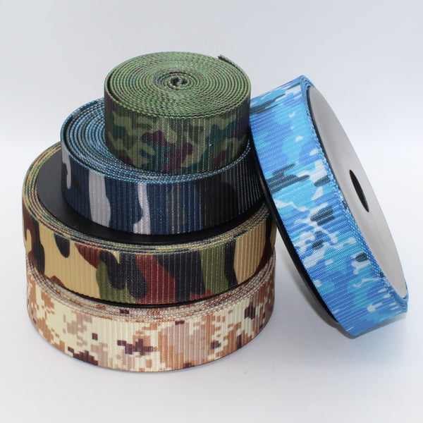 5 m Camouflage Webbing 38 mm #RUB1931