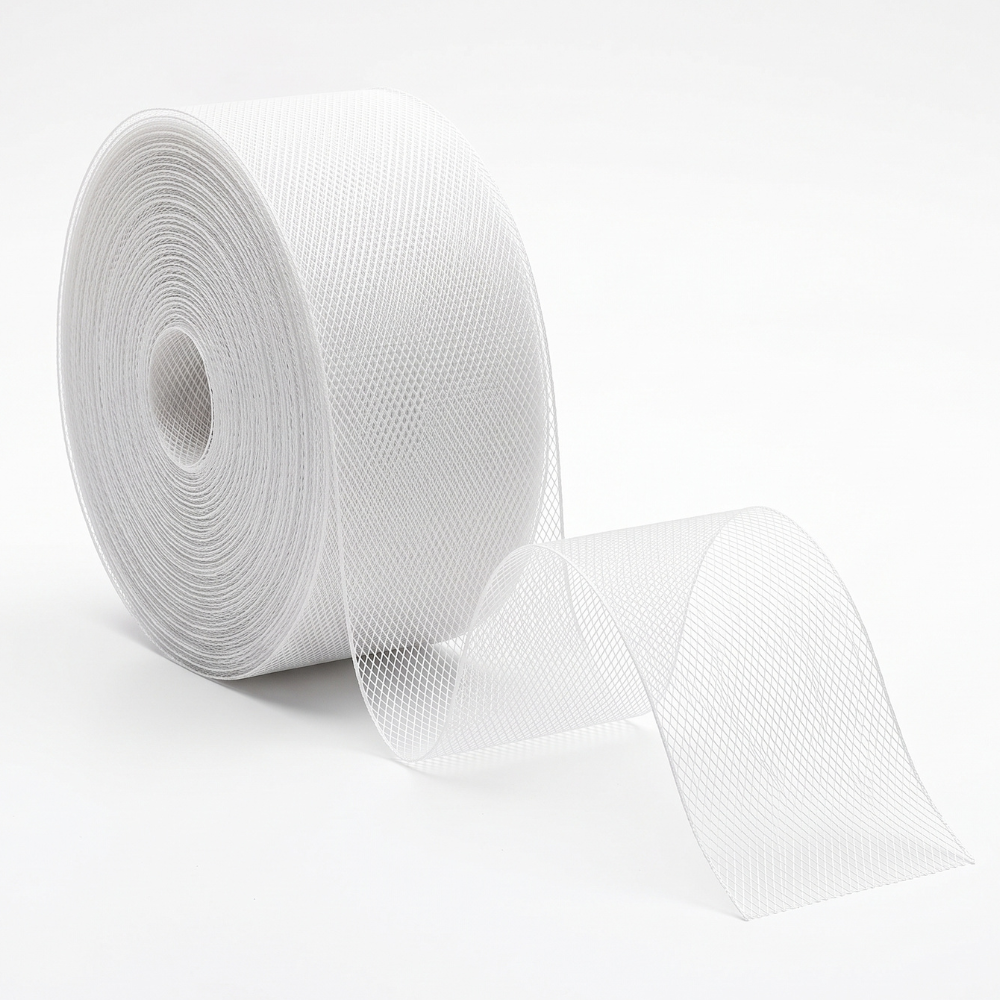 10 meter Horsehair Braid Tape for Dressmaking, Black White or Offwhite; Hem Support and Structured Garments 20 - 100 mm