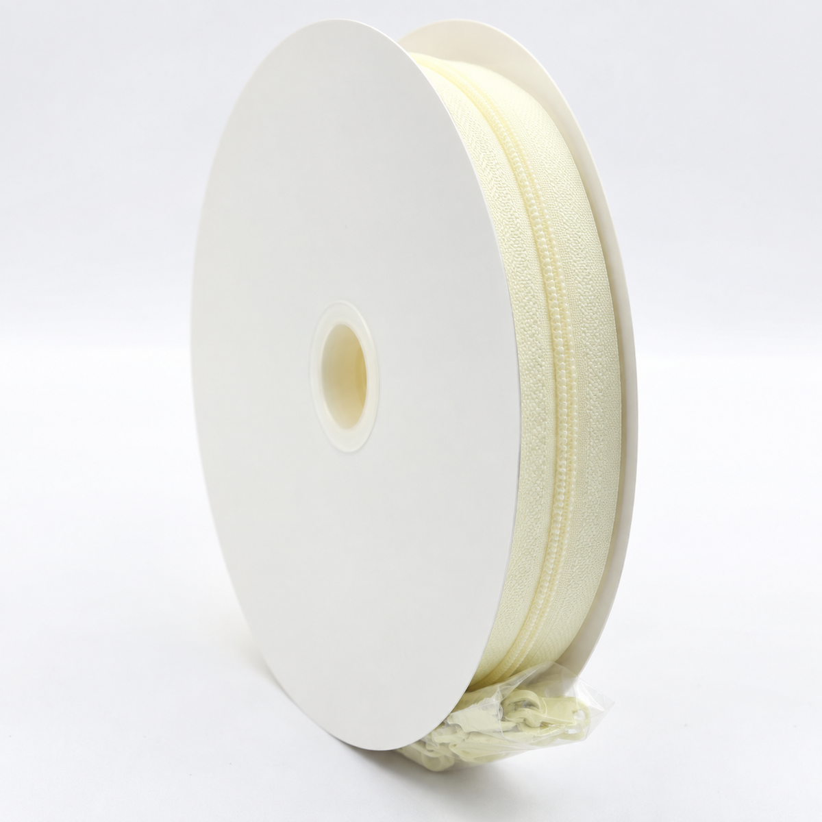 10m Nylon Zipper Roll with 20 Sliders 4mm for Sewing & Bag Making