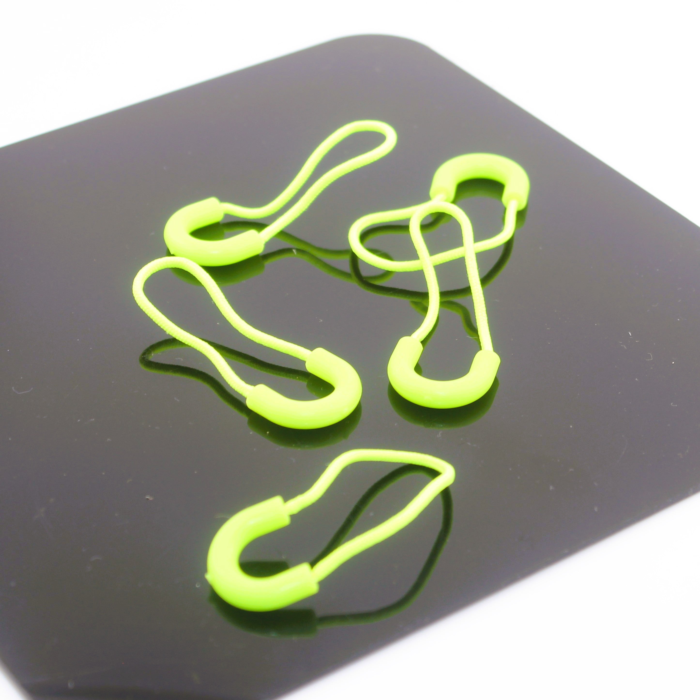 Round Loop Zip Pullers 25×60 mm 15 pcs