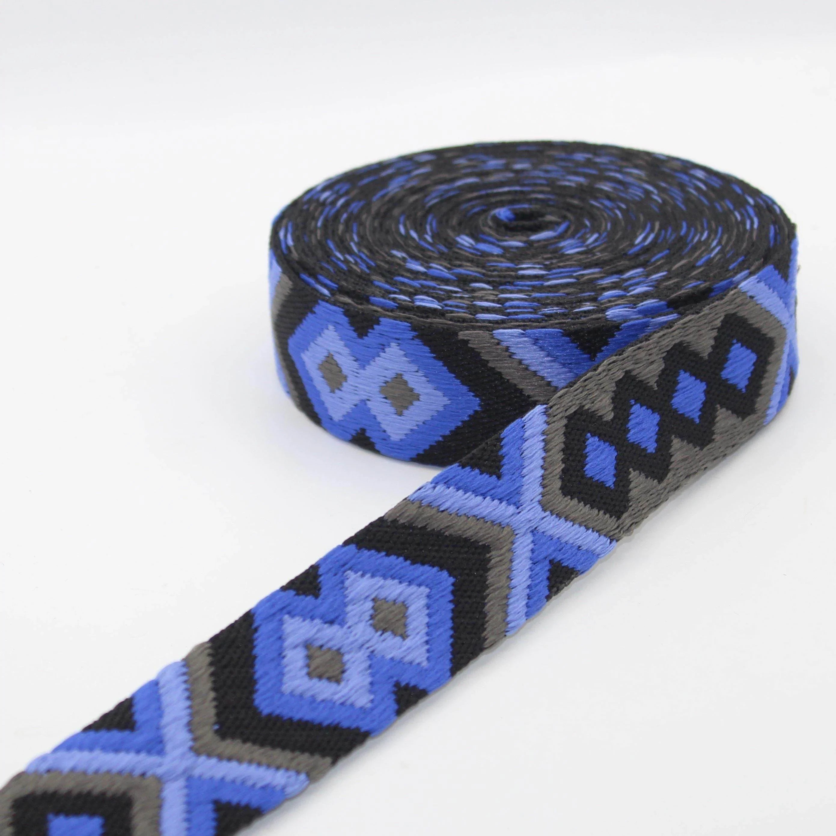 5 meters Thick Ethnic Webbing 38mm #RUB1974 - ACCESSOIRES LEDUC BV