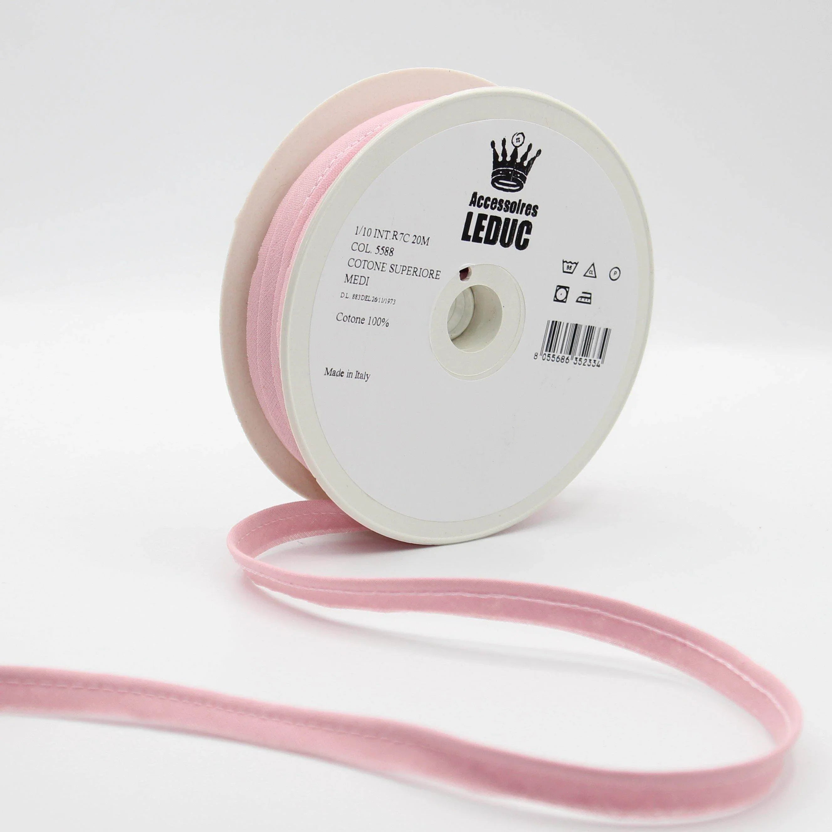 20MT - COTTON PIPING / 10mm (8+2mm) - ACCESSOIRES LEDUC BV