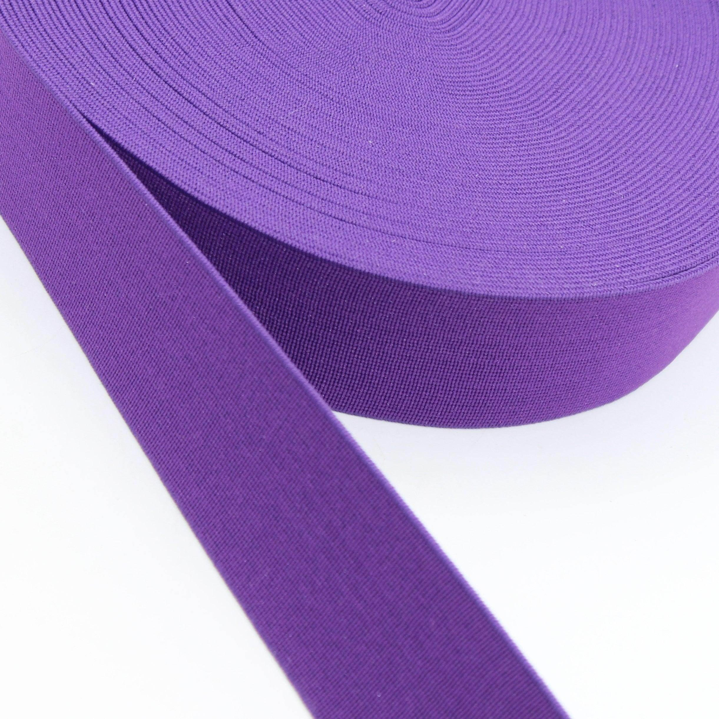 10 METERS - coloured ELASTIC 25MM #ELA1979 - ACCESSOIRES LEDUC BV