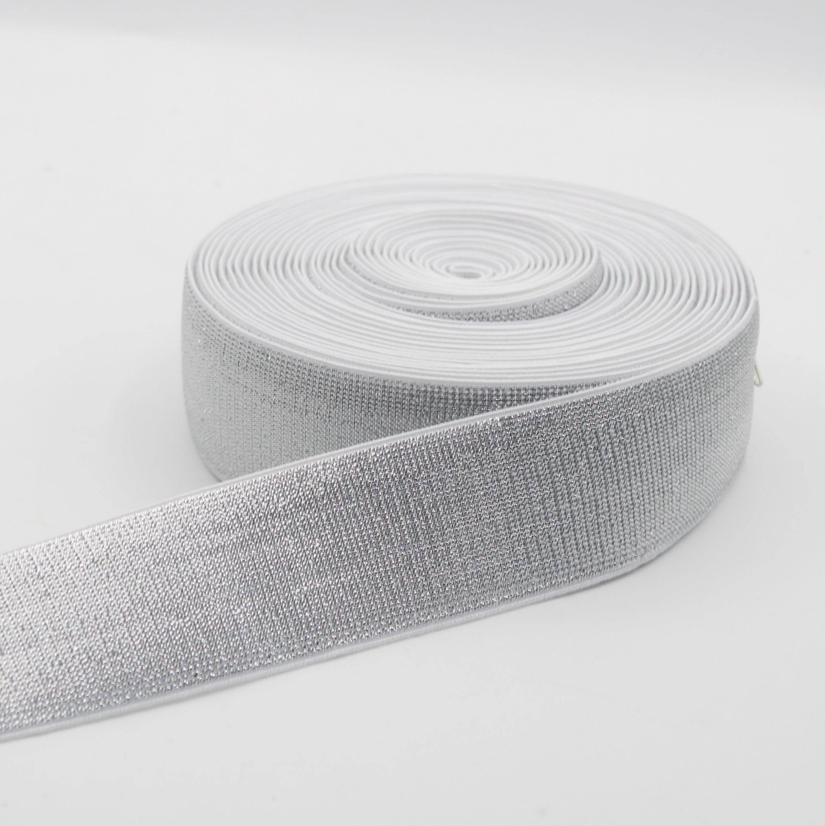 Soft Backing Lurex Elastic 10 20 25 30 or 40mm #ELA1315 - ACCESSOIRES LEDUC BV