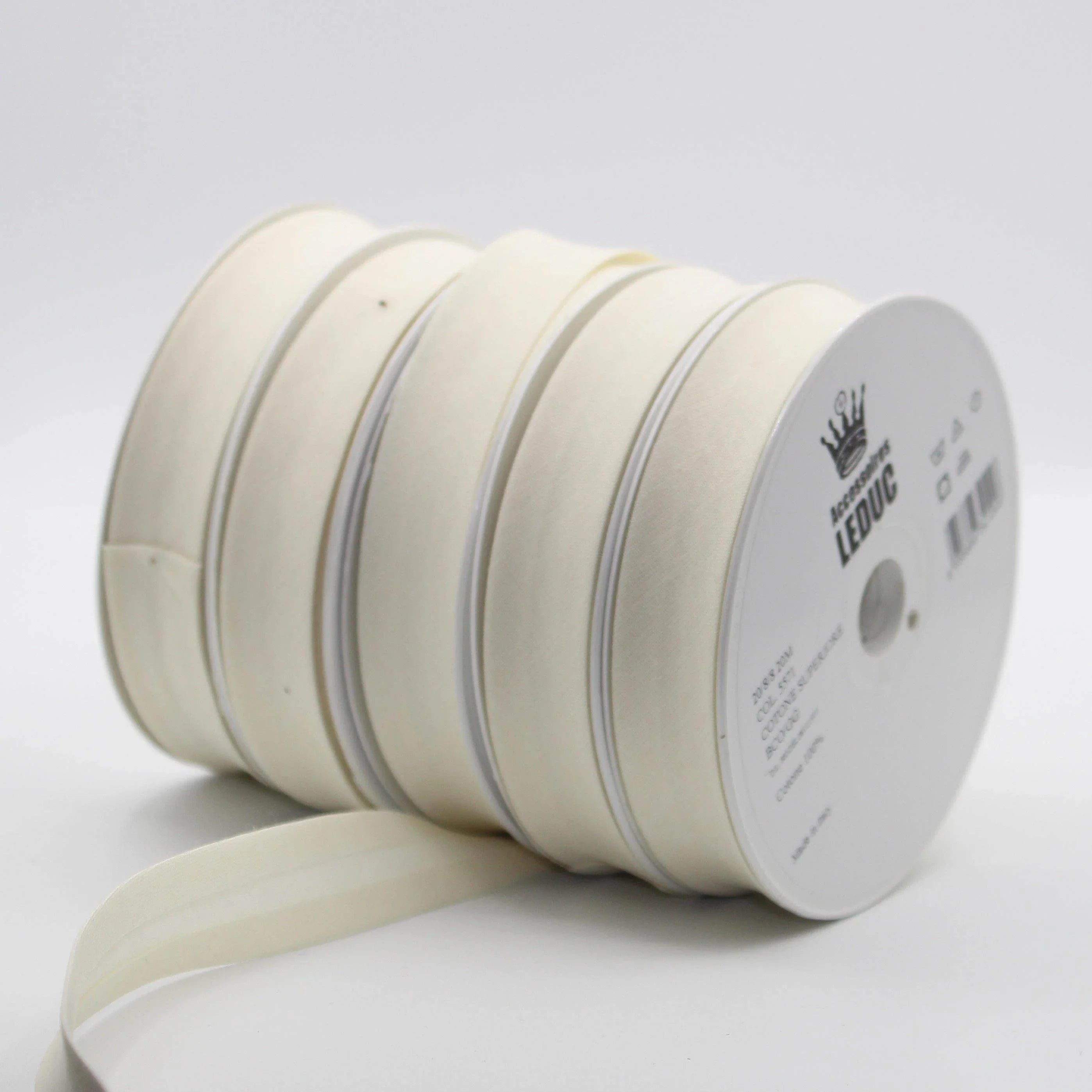 100MT - COTTON BIAS BINDING / 20mm - 20/8/8 #SBI517 - ACCESSOIRES LEDUC BV