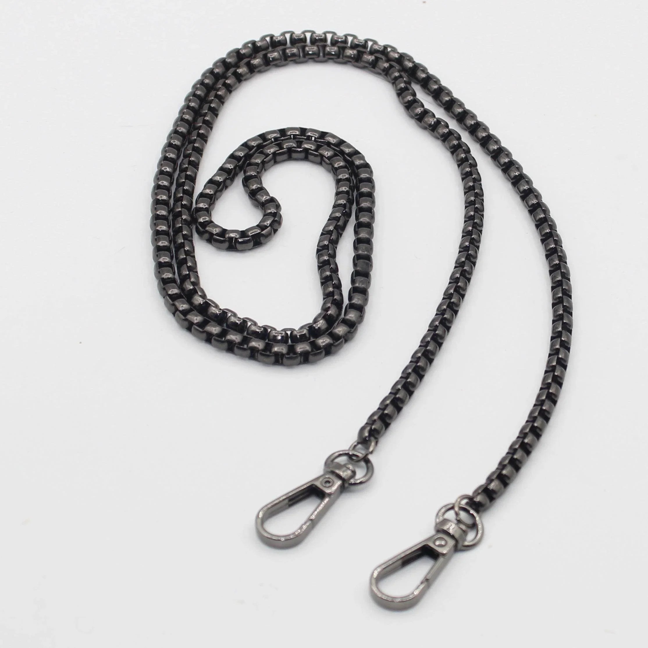 120cm long Chain with Lobsters (5mm rings) #CHAIN535 - ACCESSOIRES LEDUC BV