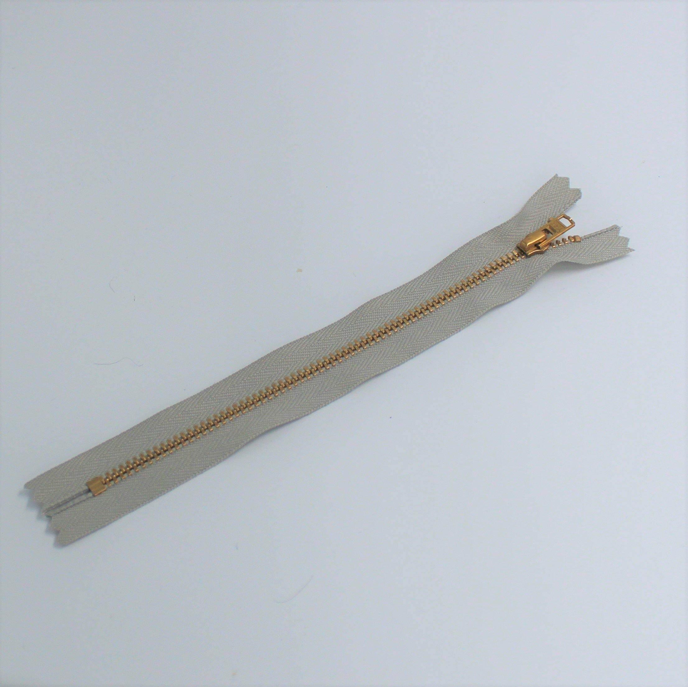 YKK - 20cm Trouser Metal Zipper - Super Strong - ACCESSOIRES LEDUC BV