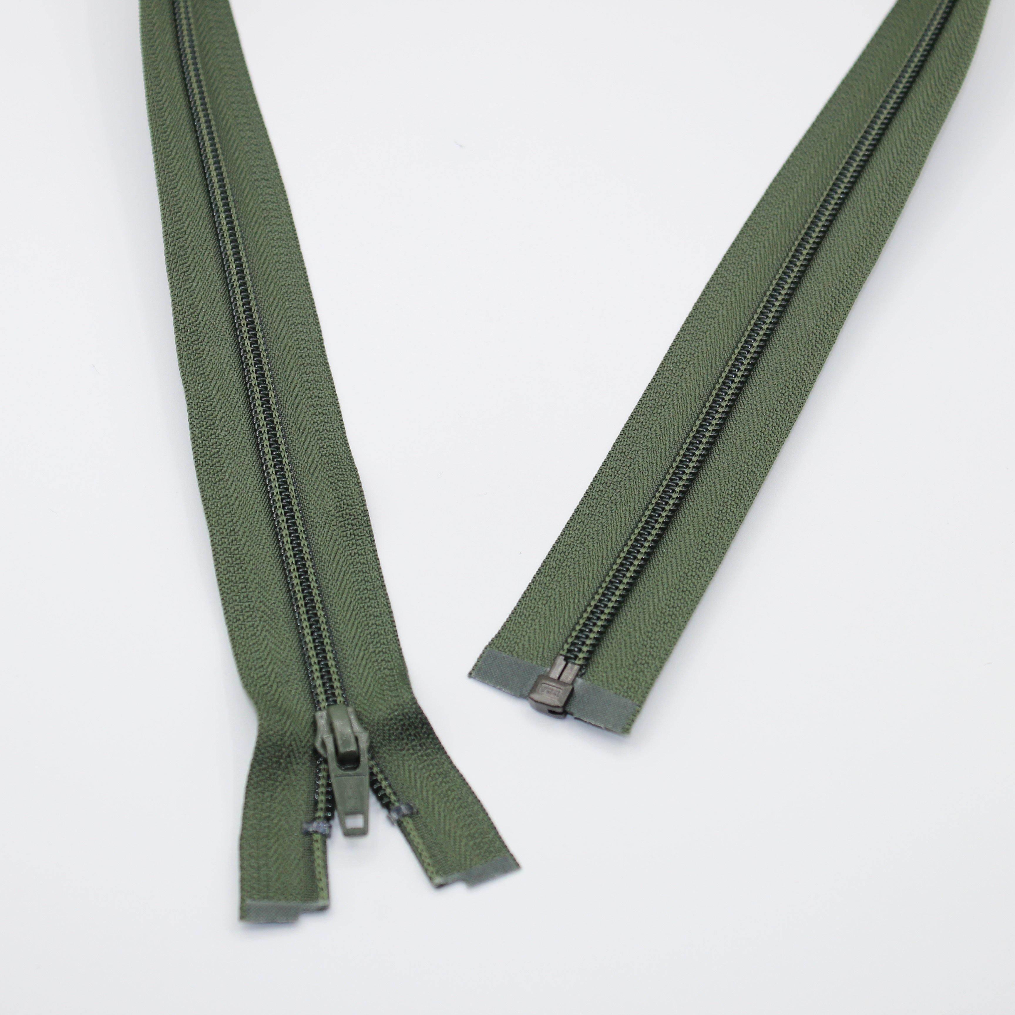 YKK - 80cm Nylon Zipper for Jackets - One Way Open end - ACCESSOIRES LEDUC BV