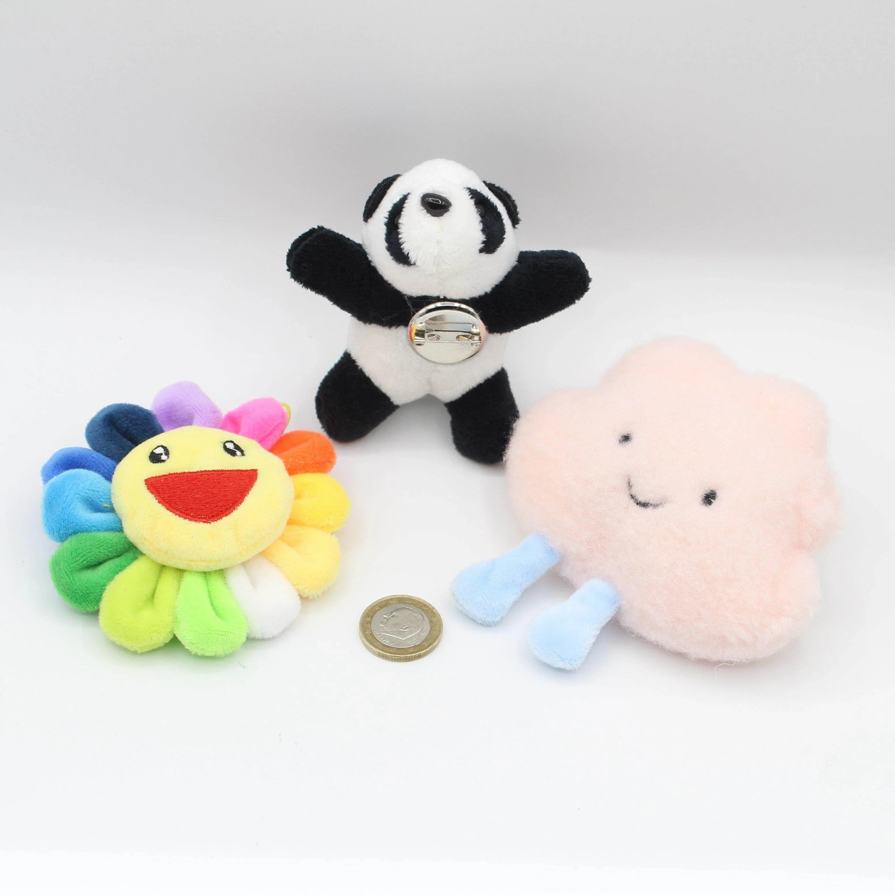Stuffed Animals with Pins - ACCESSOIRES LEDUC BV