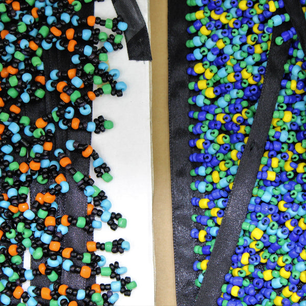 3x Meters Ribbon with Pearls of different colors - ACCESSOIRES LEDUC BV