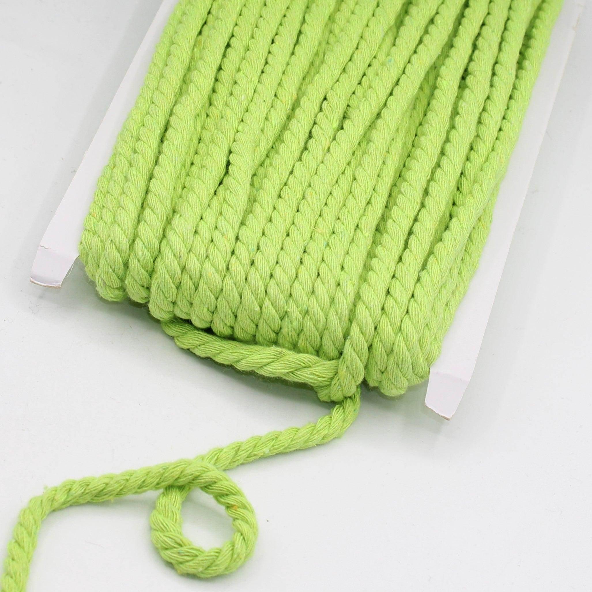 20 Meters Thick Cotton Cord 5 or 8mm #COR3012 - ACCESSOIRES LEDUC BV