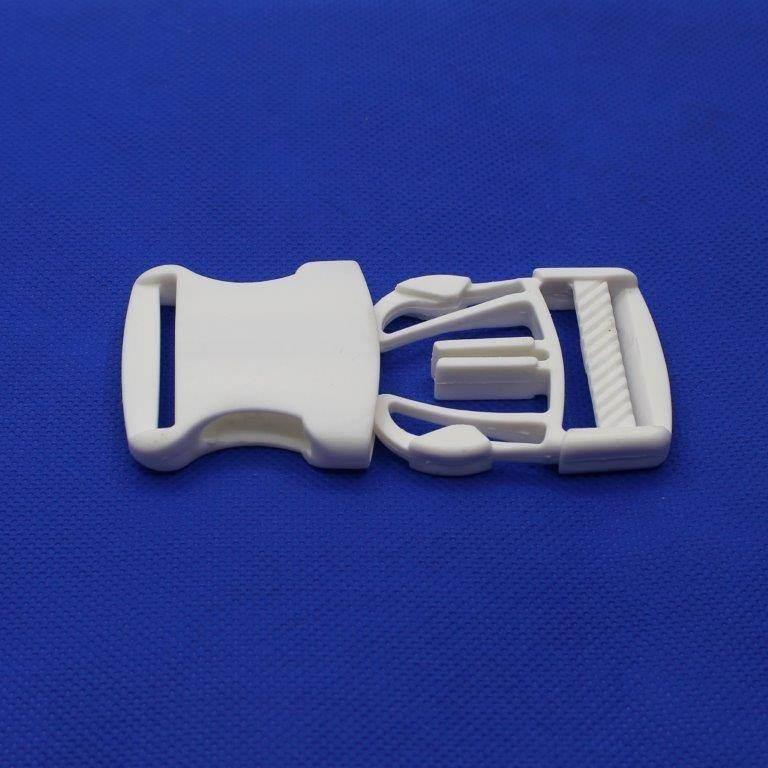 5 Clip Buckles 30 or 40mm Black White or Transparent #BNY4100 - ACCESSOIRES LEDUC BV