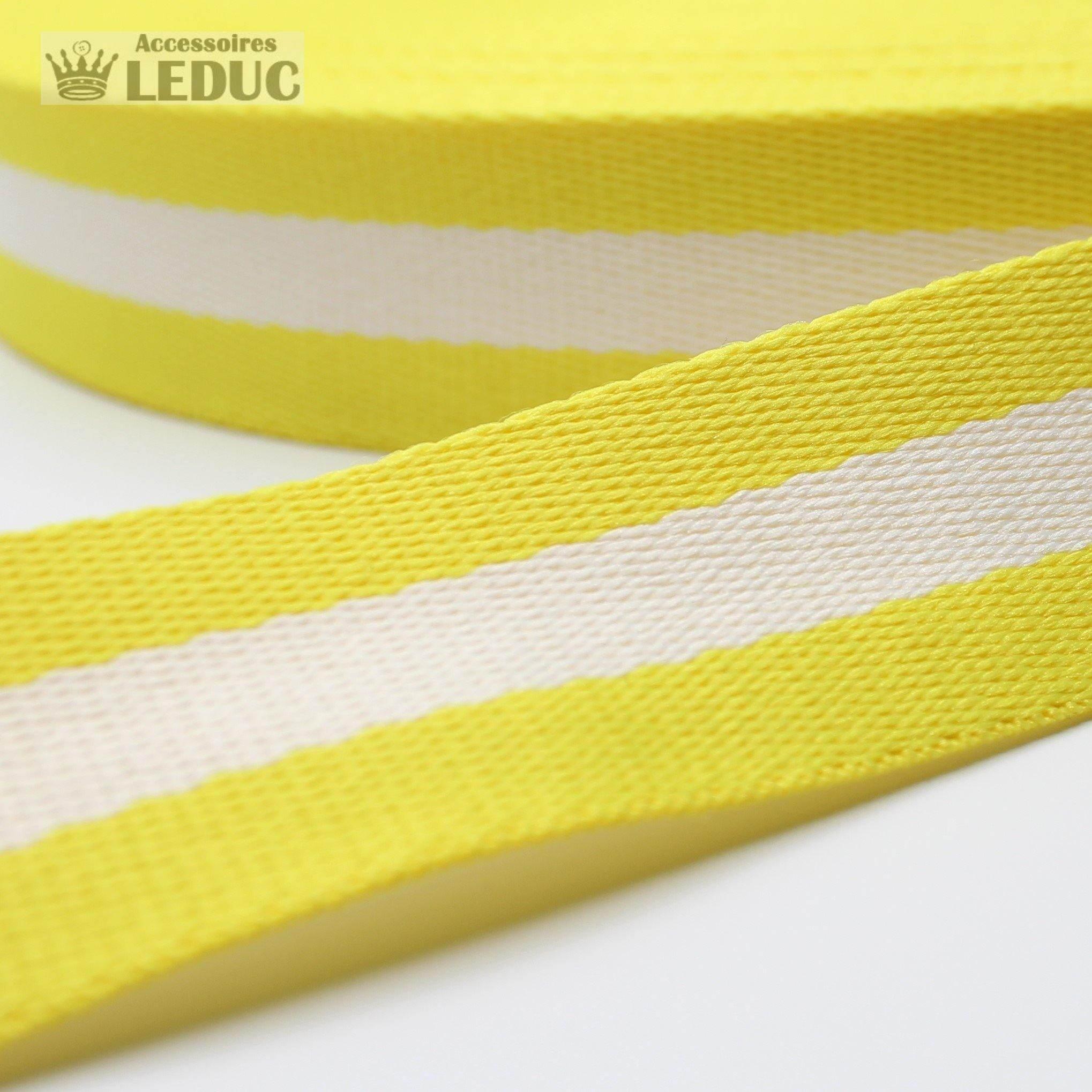 5 meters30mm Striped Webbing #RUB1907 - ACCESSOIRES LEDUC BV