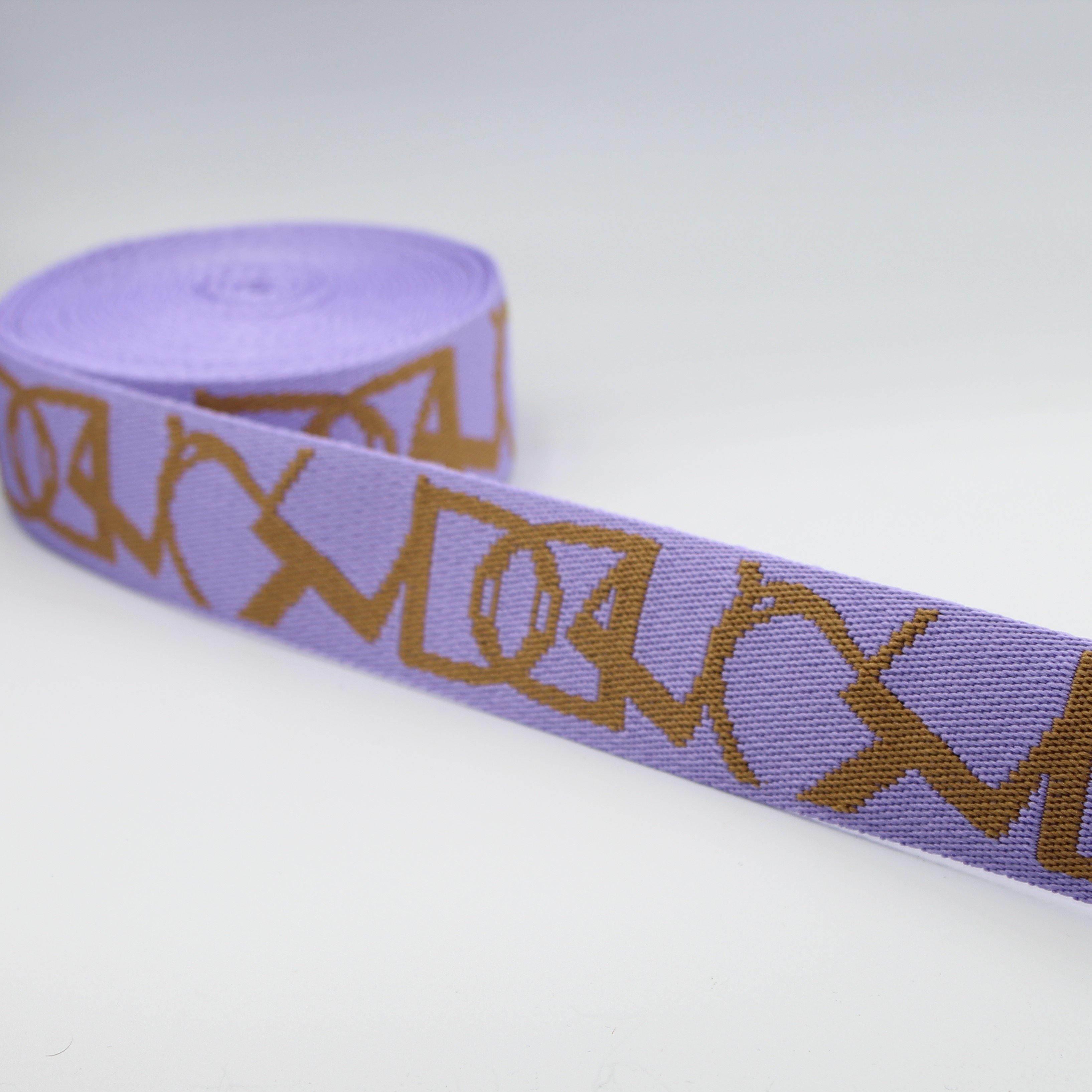 5 Meters 38mm Crazy D Webbing #RUB1941 - ACCESSOIRES LEDUC BV