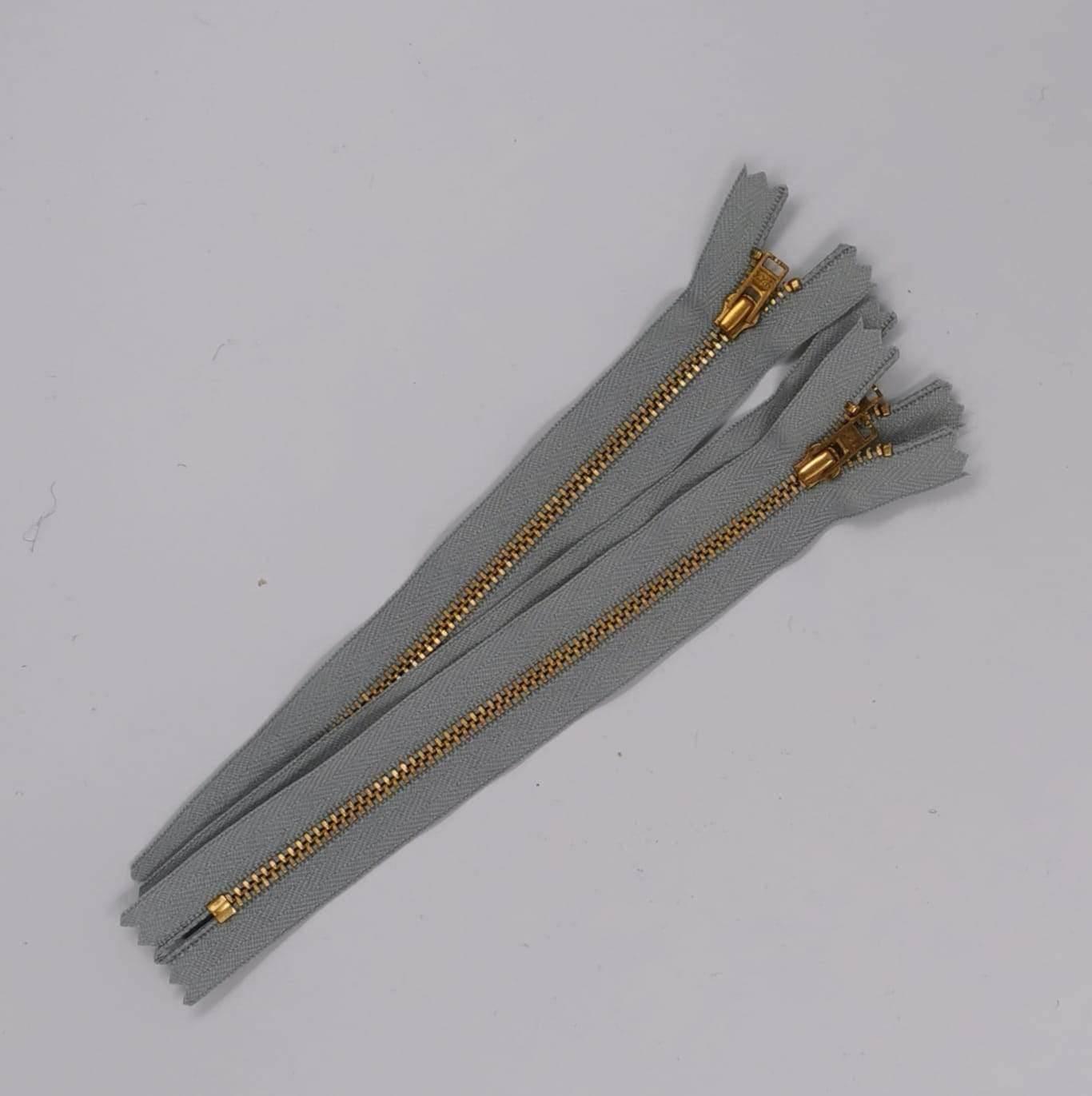 YKK - 20cm Trouser Metal Zipper - Super Strong - ACCESSOIRES LEDUC BV