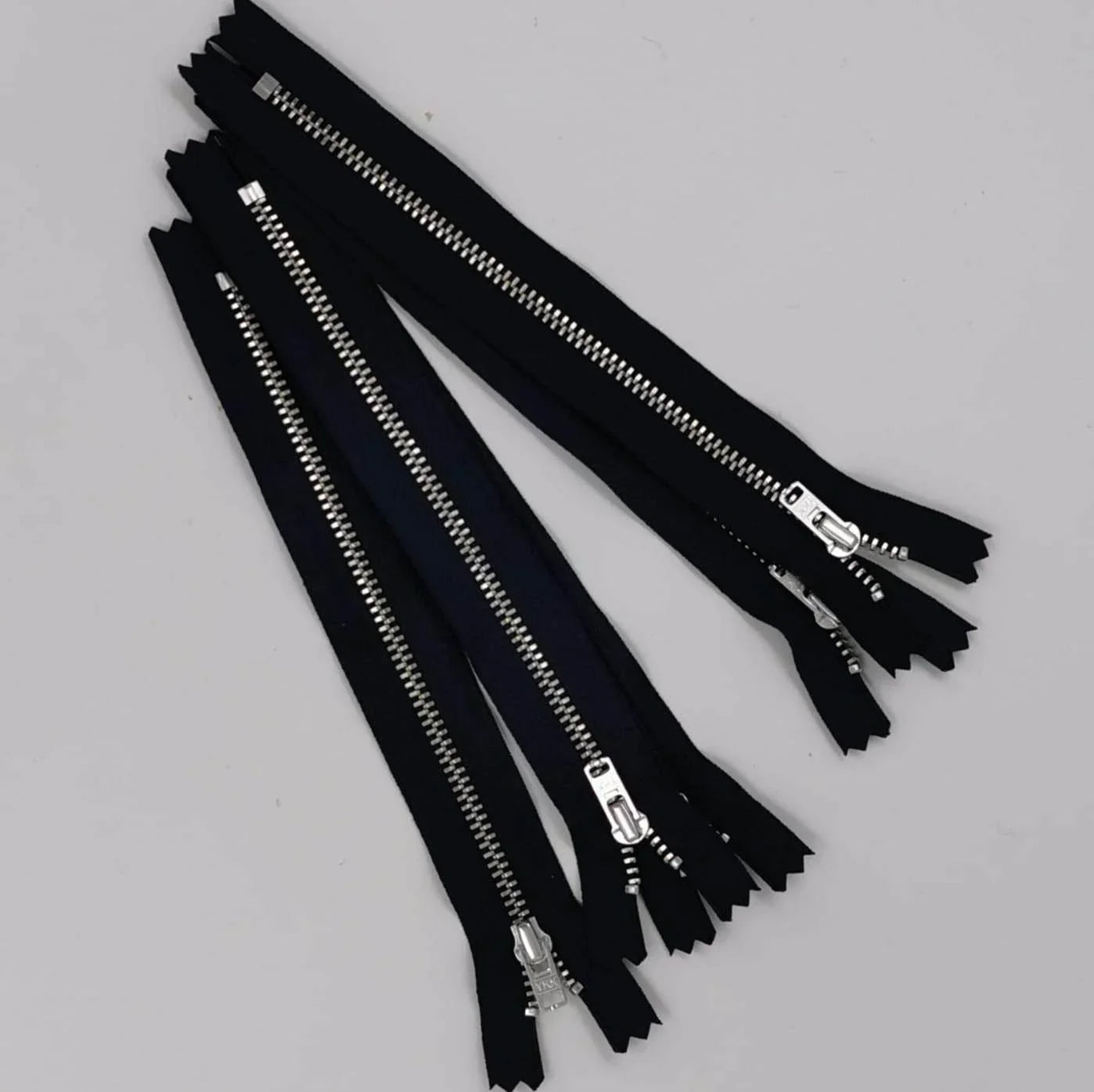YKK - 20cm Trouser Metal Zipper - Super Strong - ACCESSOIRES LEDUC BV