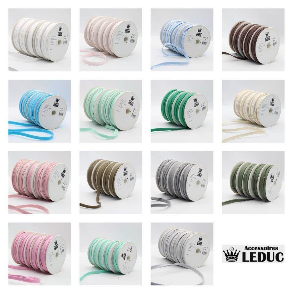 100MT - COTTON PIPING / 10mm (8+2mm) - ACCESSOIRES LEDUC BV