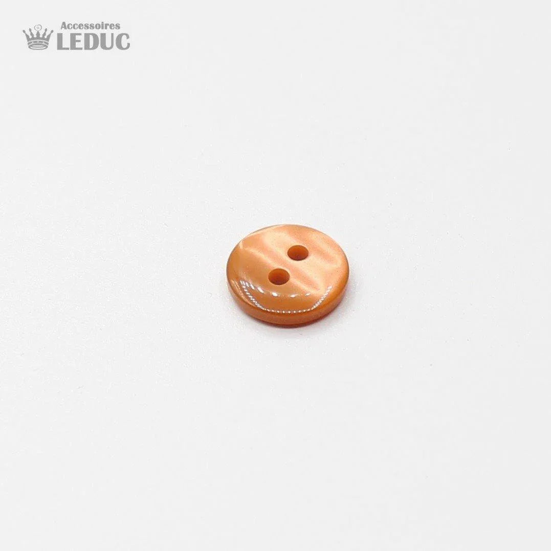 50 pieces - 2 Holes Polyester Button for Blouses 13mm (20") - (KP2 105 20") - ACCESSOIRES LEDUC