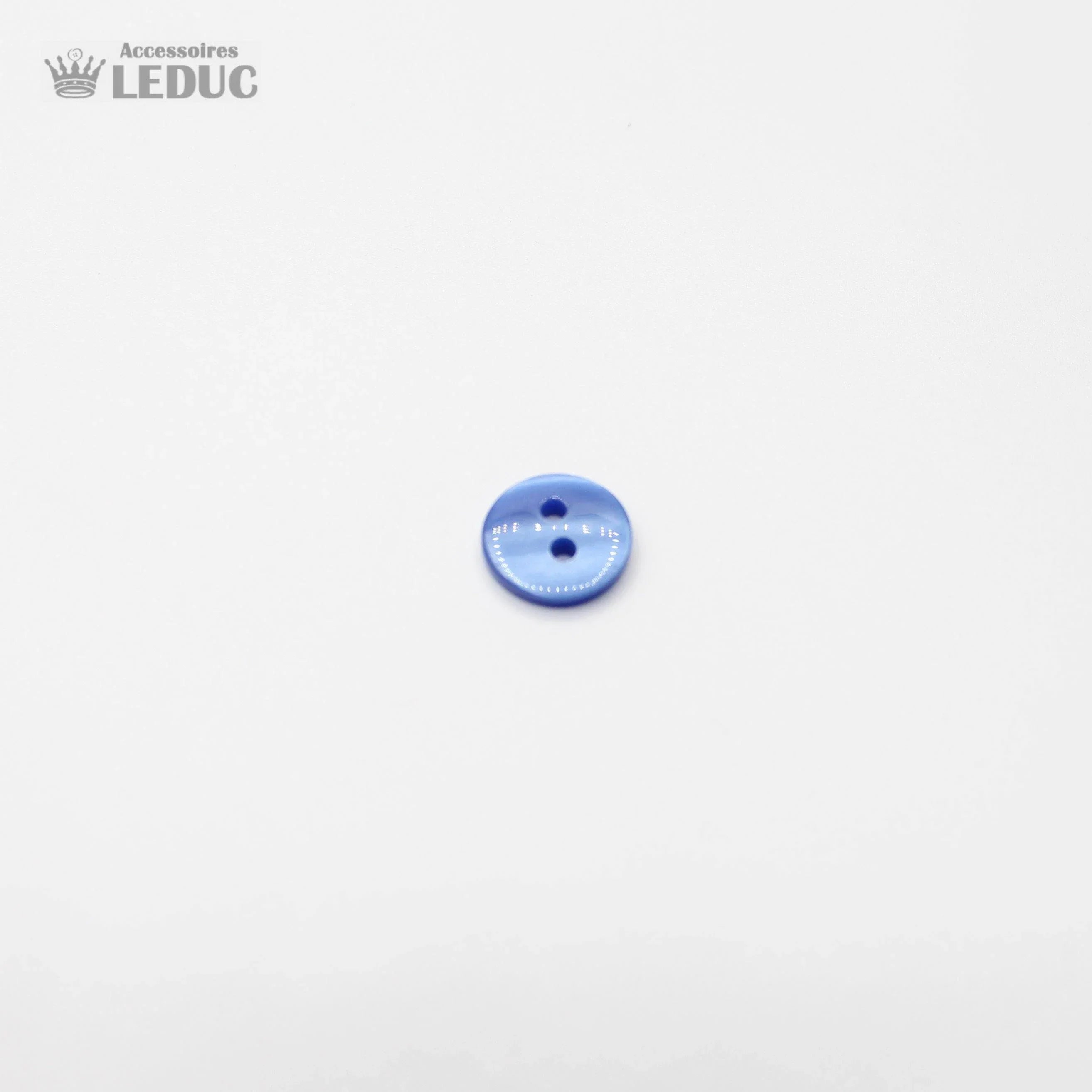 50 pieces - 2 Holes Polyester Button for Blouses 13mm (20") - (KP2 105 20") - ACCESSOIRES LEDUC