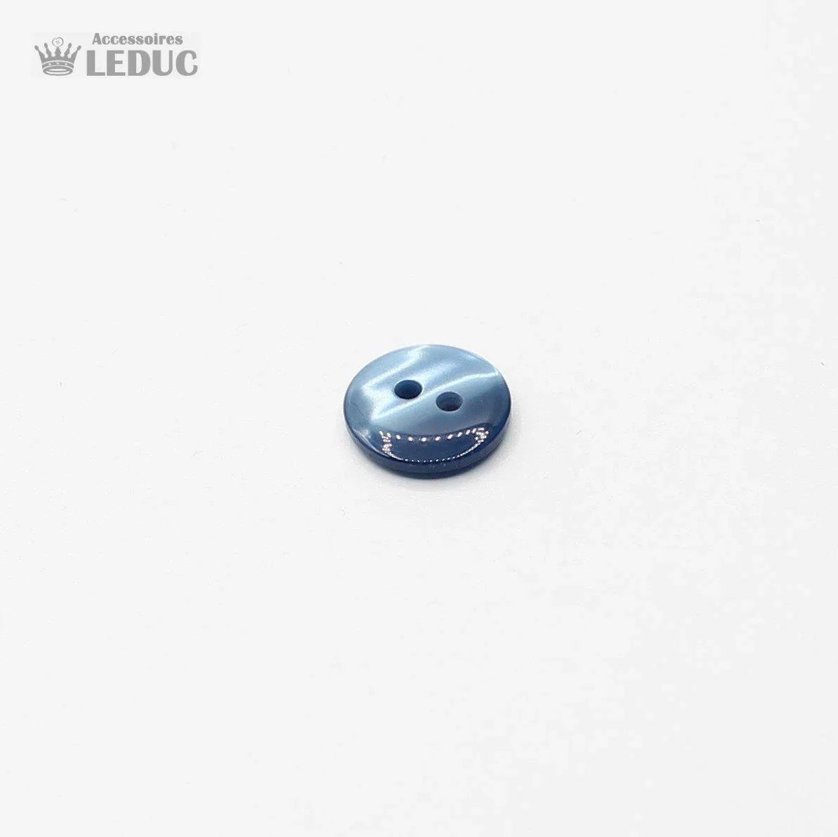 50 pieces - 2 Holes Polyester Button for Blouses 13mm (20") - (KP2 105 20") - ACCESSOIRES LEDUC