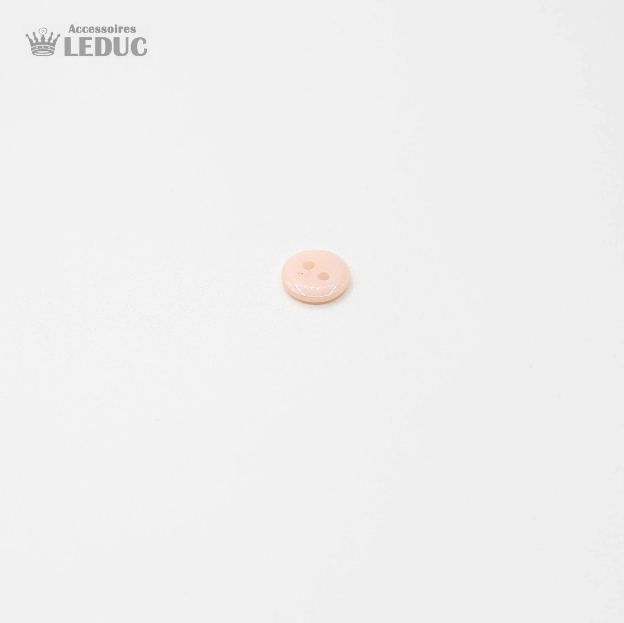 50 pieces - 2 Holes Polyester Button for Blouses 13mm (20") - (KP2 105 20") - ACCESSOIRES LEDUC