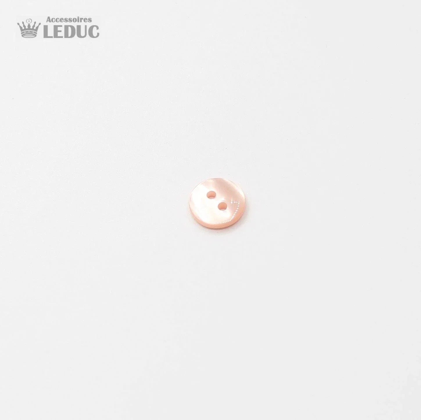 50 pieces - 2 Holes Polyester Button for Blouses 13mm (20") - (KP2 105 20") - ACCESSOIRES LEDUC