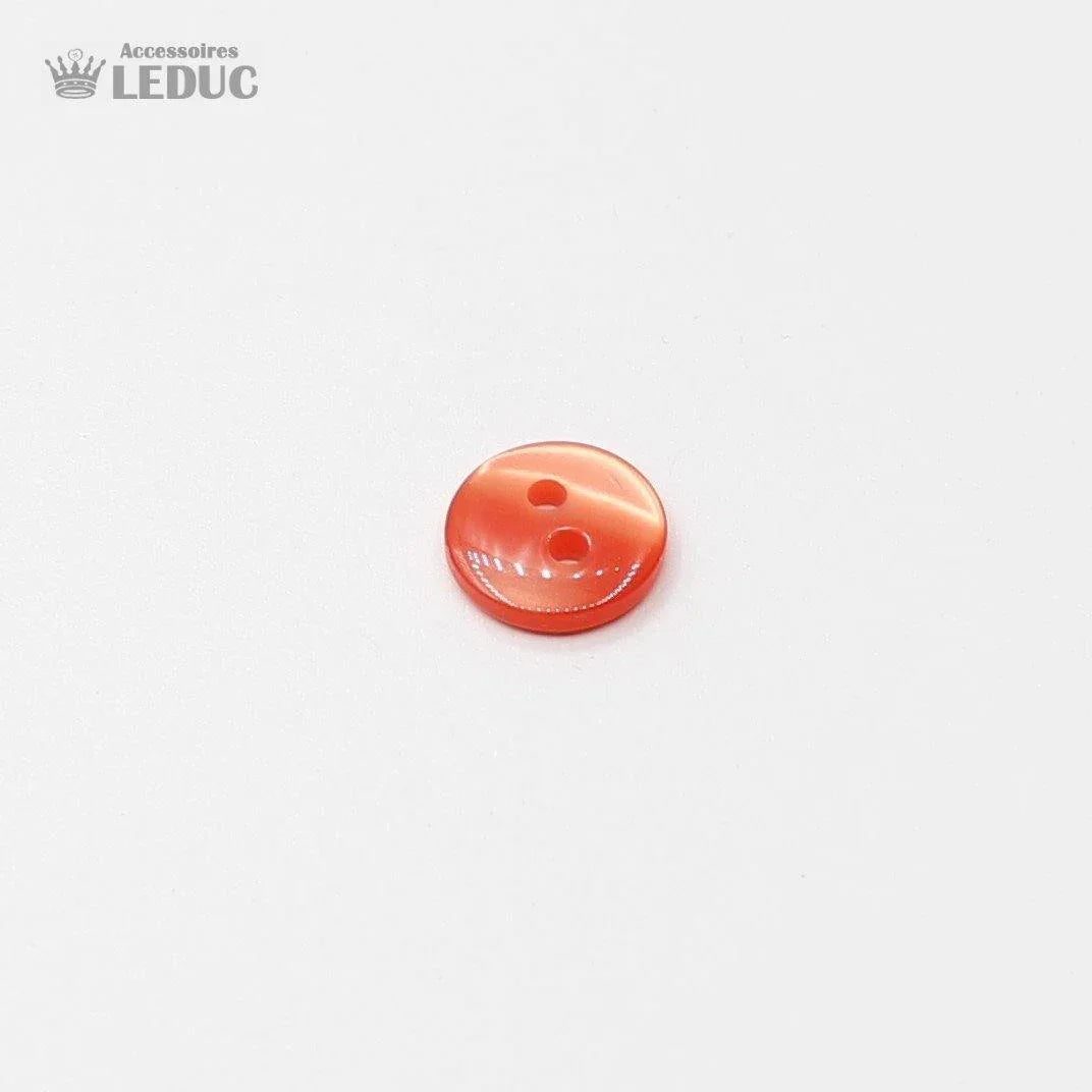 50 pieces - 2 Holes Polyester Button for Blouses 13mm (20") - (KP2 105 20") - ACCESSOIRES LEDUC