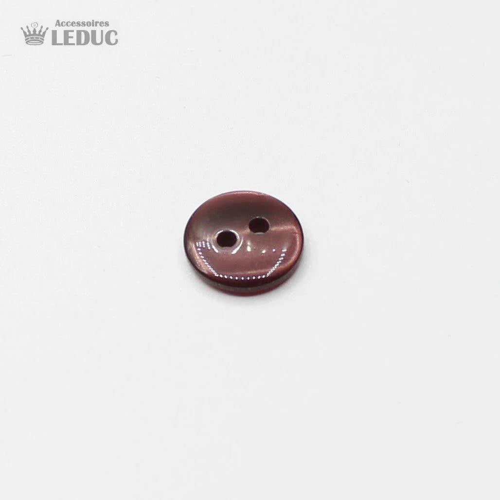 50 pieces - 2 Holes Polyester Button for Blouses 13mm (20") - (KP2 105 20") - ACCESSOIRES LEDUC