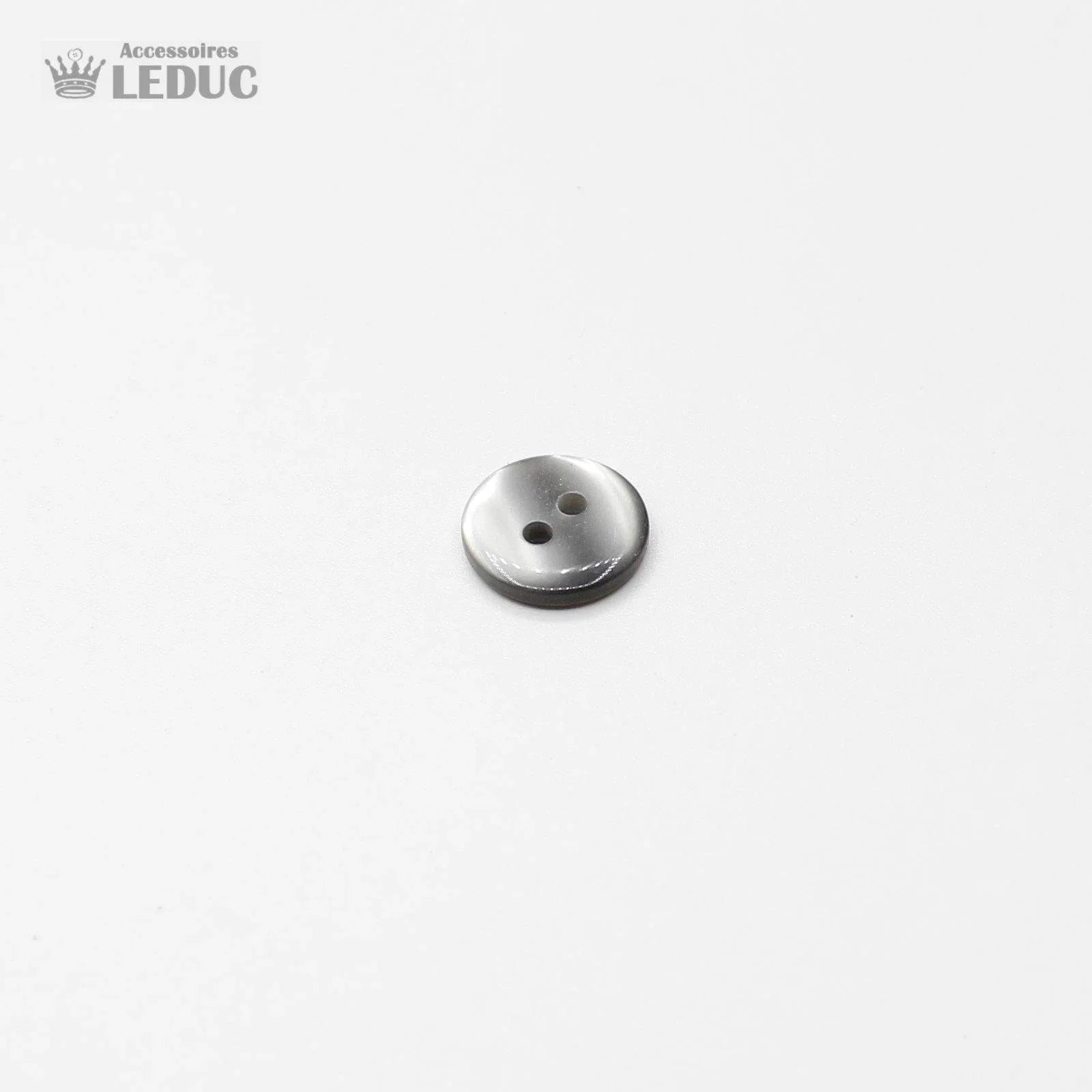 50 pieces - 2 Holes Polyester Button for Blouses 13mm (20") - (KP2 105 20") - ACCESSOIRES LEDUC